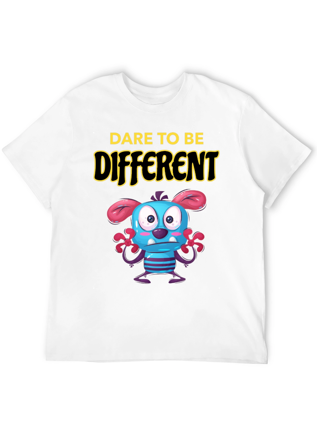 Dare To Be Different Monster Graphic T-Shirt