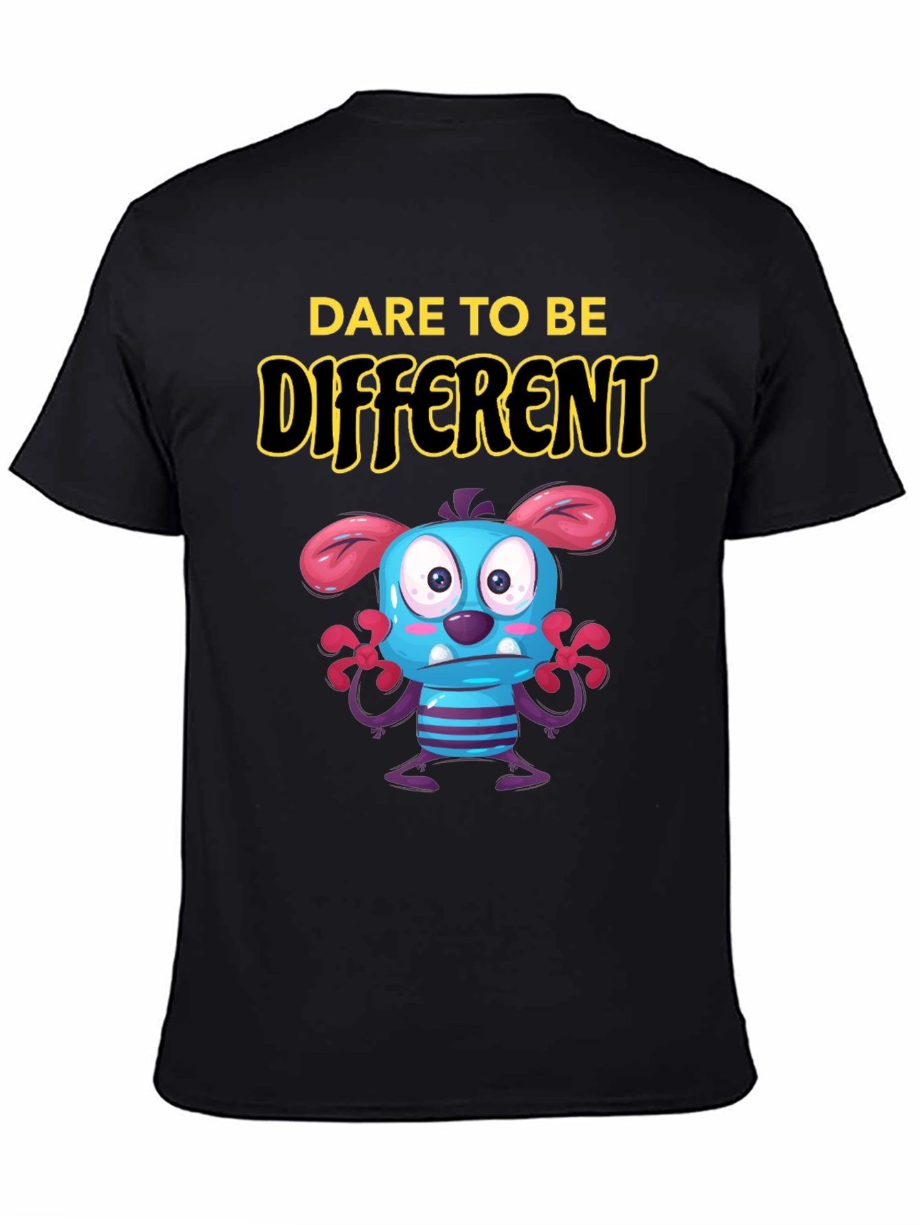 Dare To Be Different Monster Graphic T-Shirt