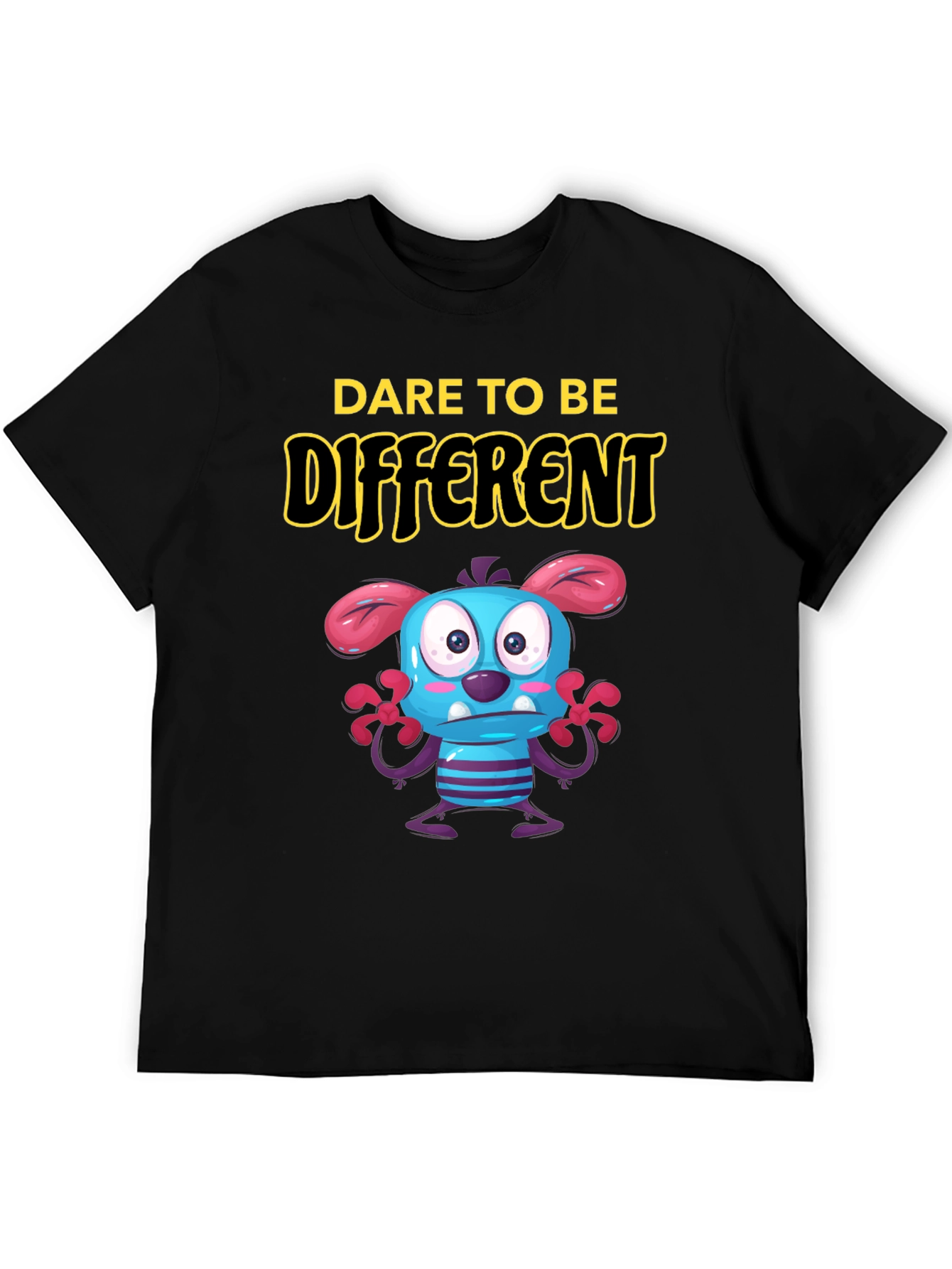Dare To Be Different Monster Graphic T-Shirt