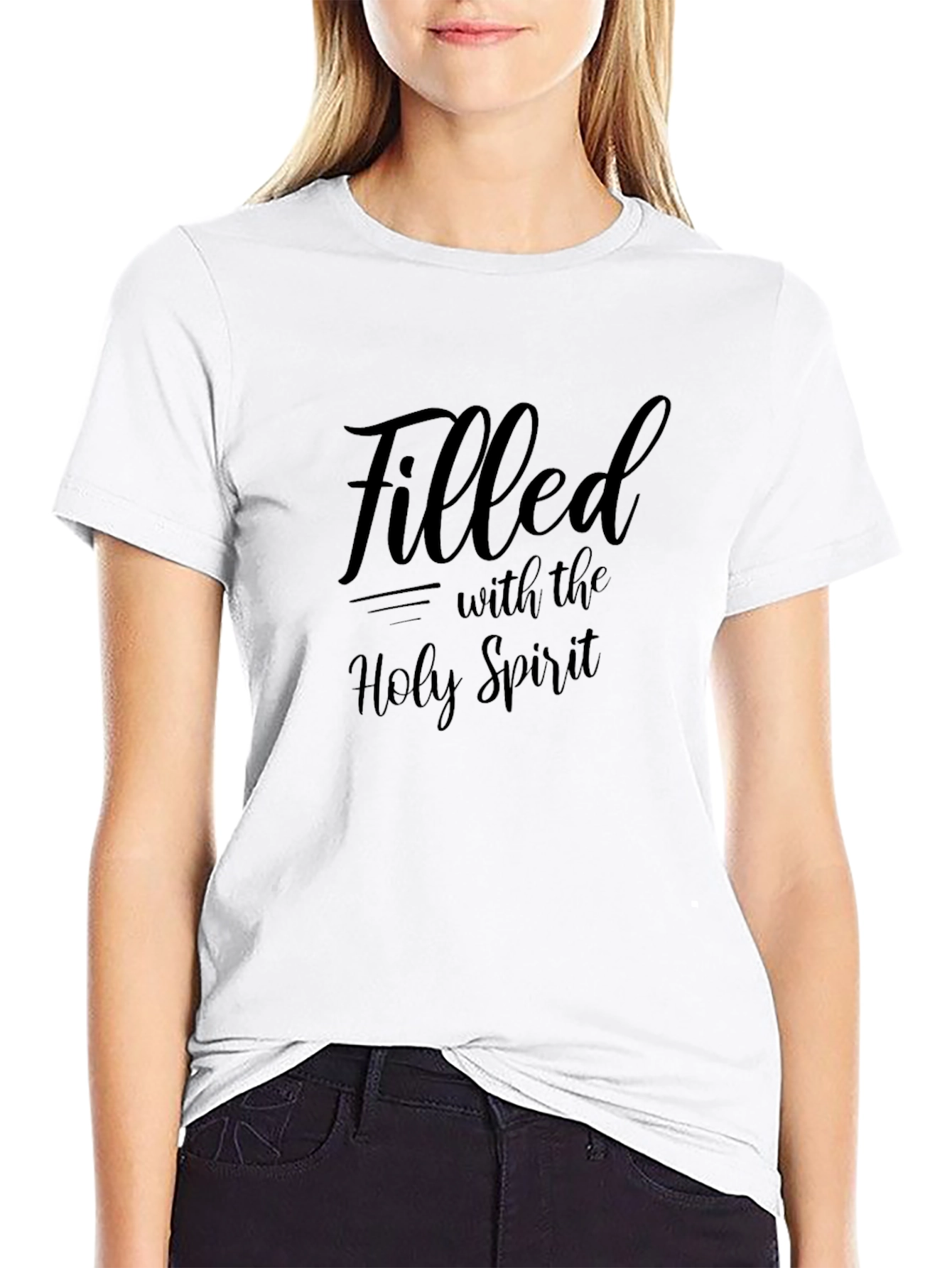 Filled With The Holy Spirit Christian T-Shirt