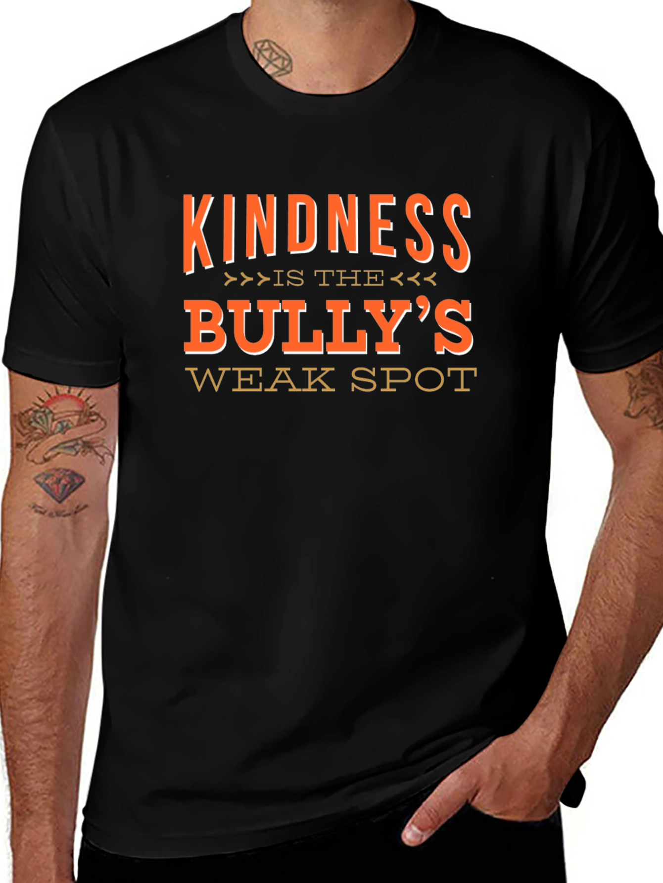 Kindness Bullys Weak Spot Graphic Tee