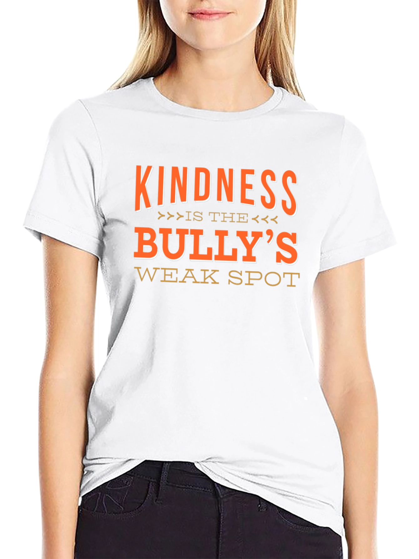 Kindness Bullys Weak Spot Graphic Tee