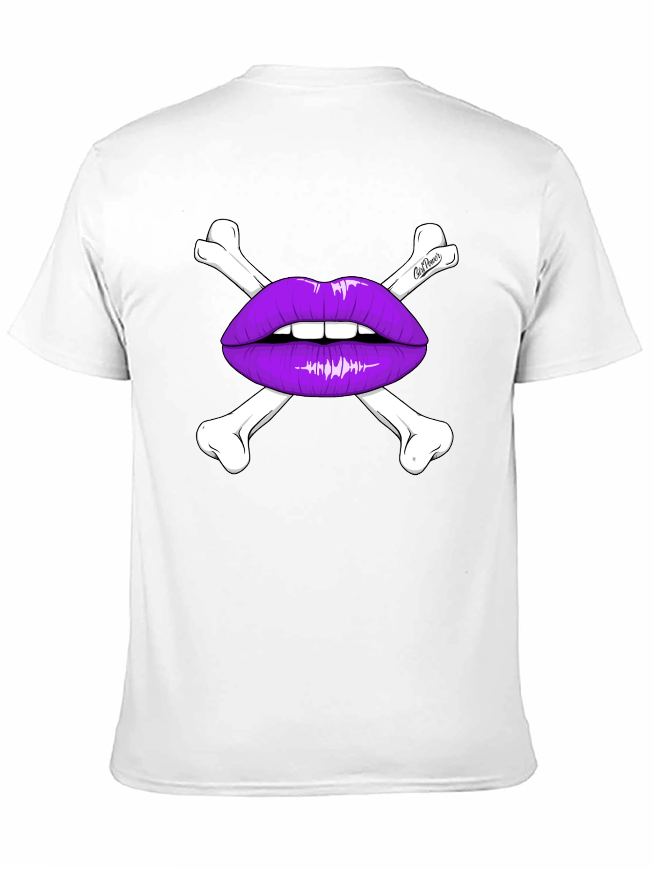 Skull Lips T-Shirt - Edgy Graphic Tee