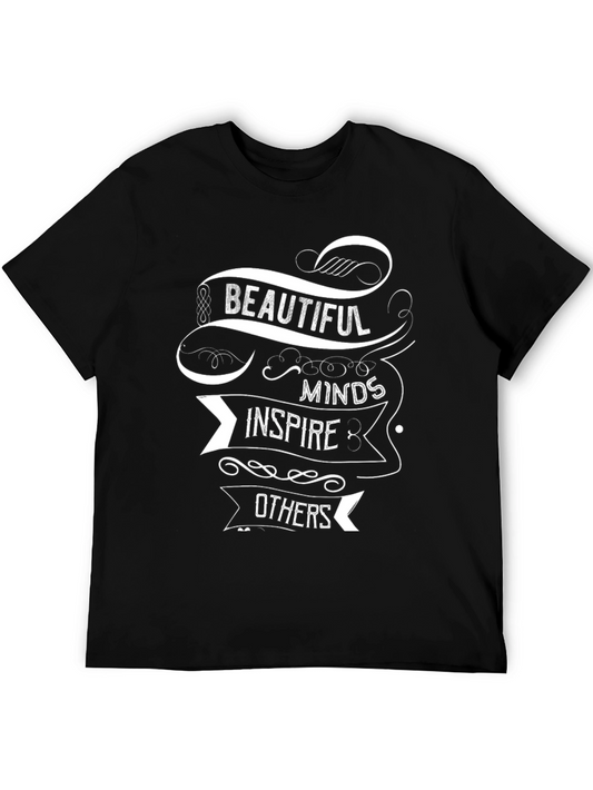 Beautiful Minds Inspire Others Graphic T-Shirt