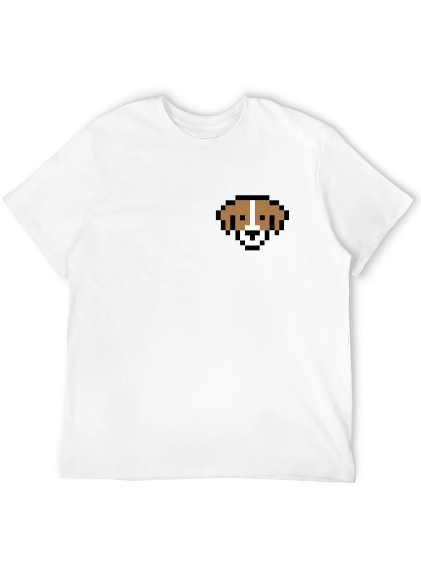 Pixel Dog T-Shirt - Cute Graphic Tee