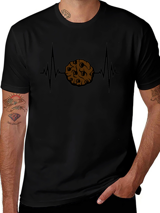 Cookie Heartbeat T-Shirt - Snack Lover Tee