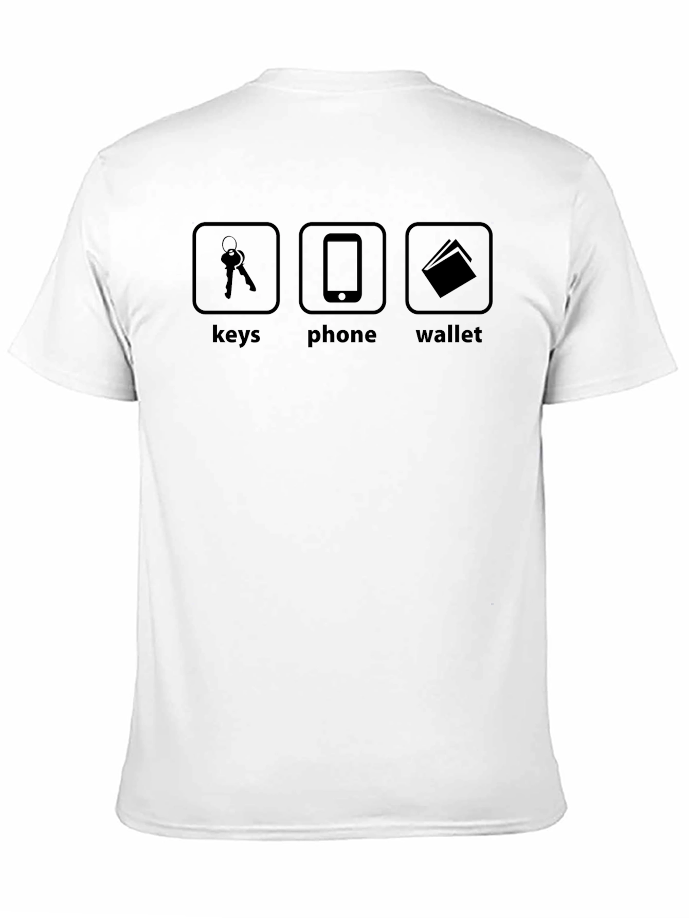Keys Phone Wallet Graphic T-Shirt