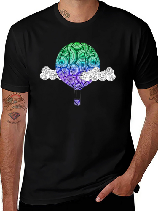 Hot Air Balloon Graphic Tee