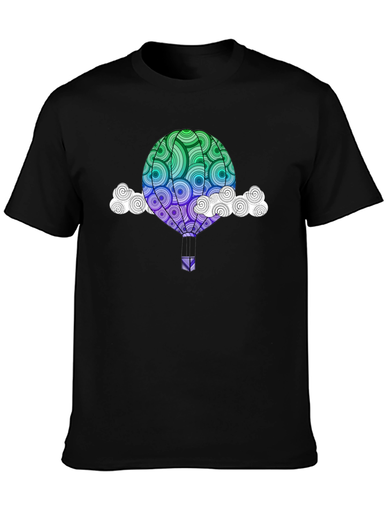 Hot Air Balloon Graphic Tee