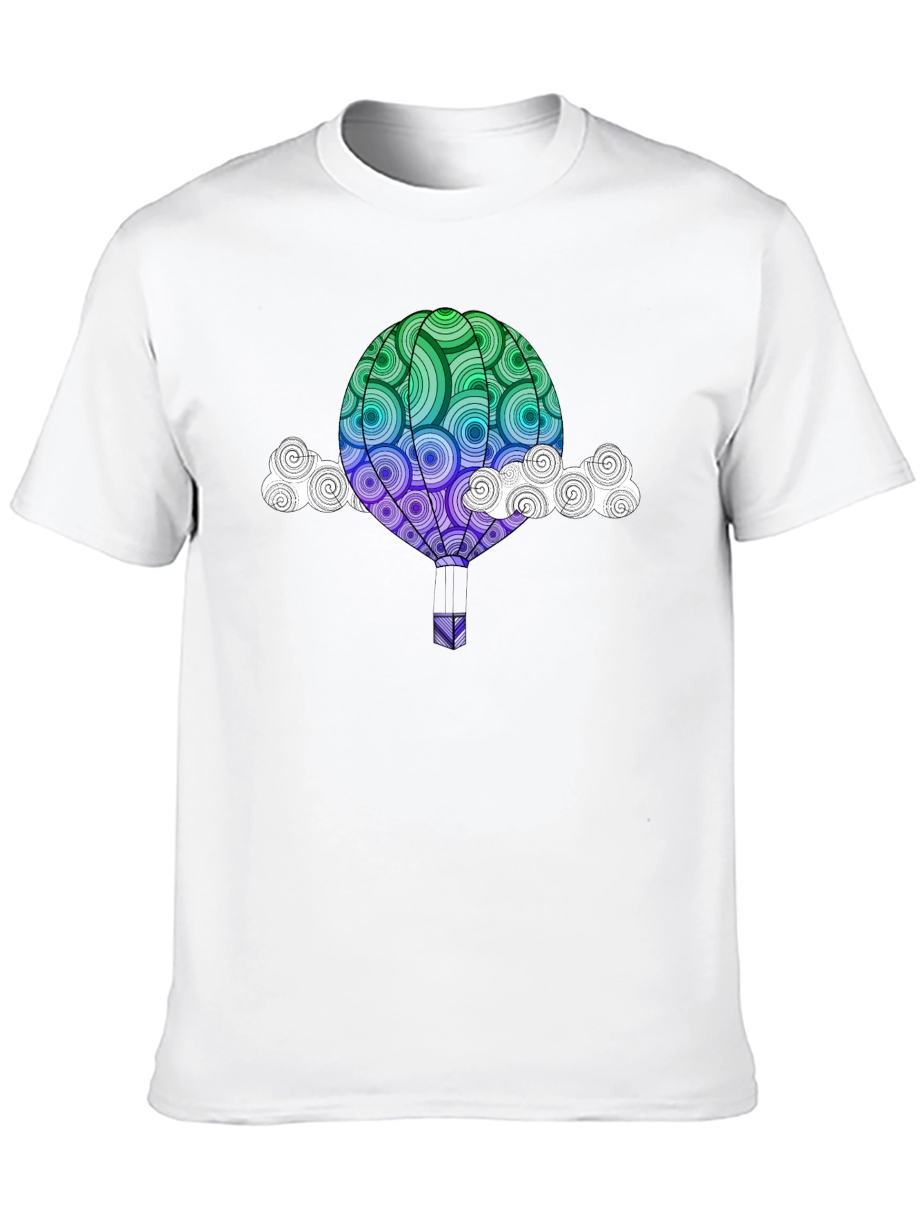 Hot Air Balloon Graphic Tee