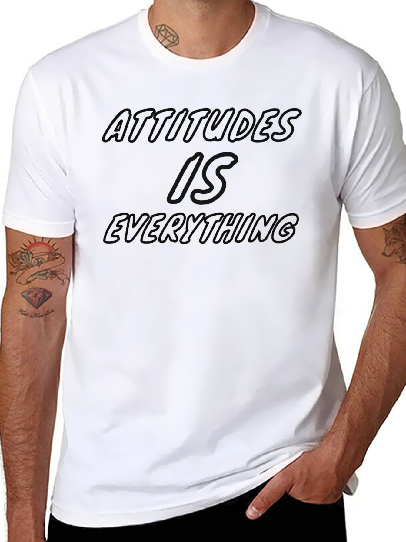 Attitude is Everything Black T-Shirt