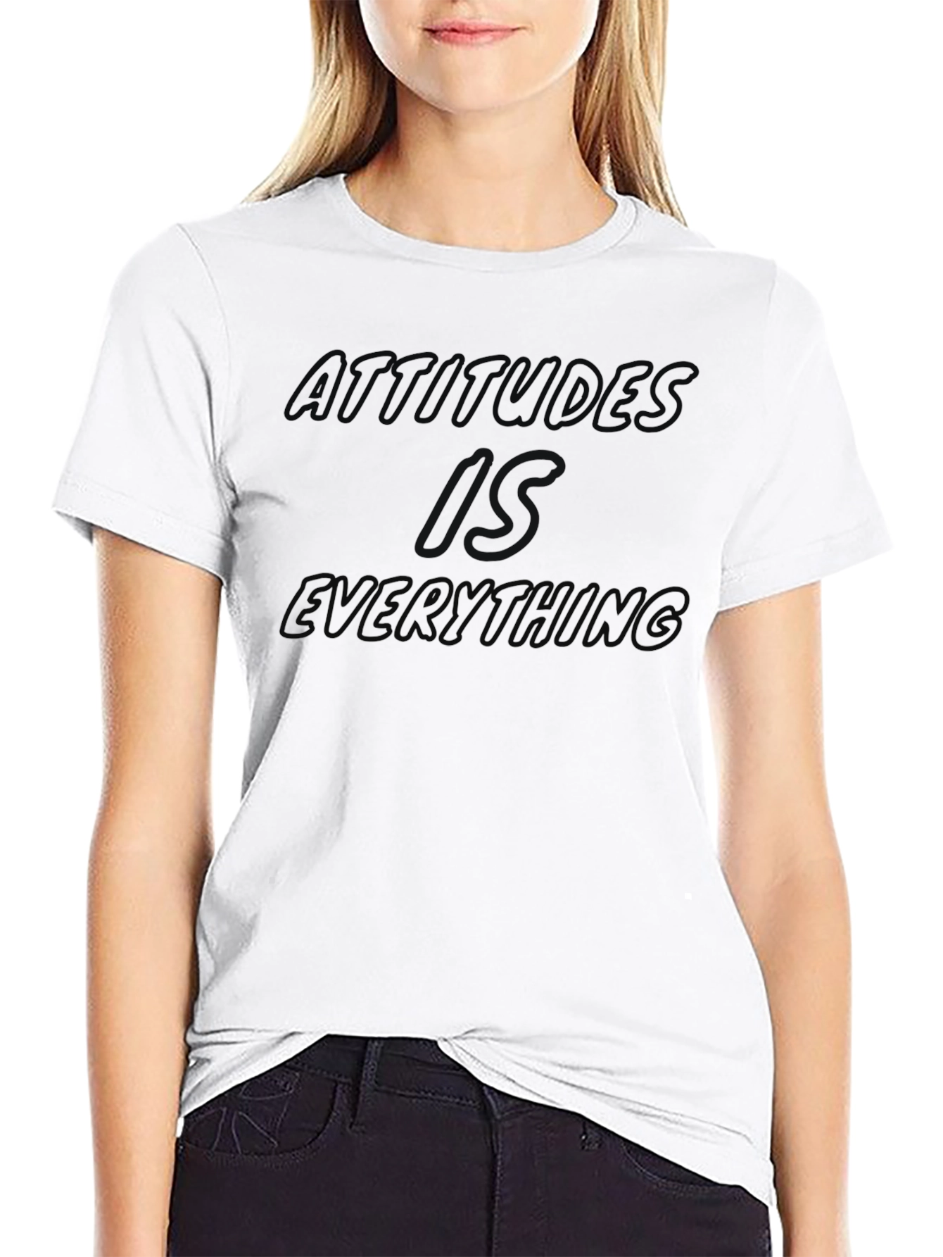 Attitude is Everything Black T-Shirt