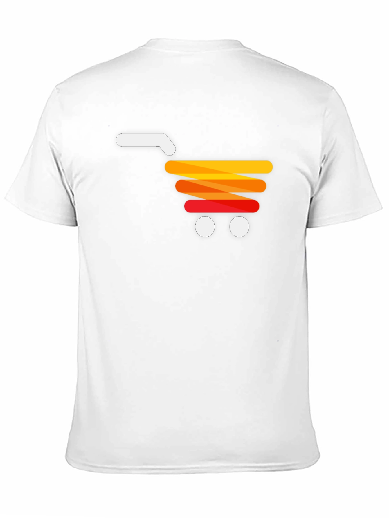 Modern Shopping Cart Graphic T-Shirt