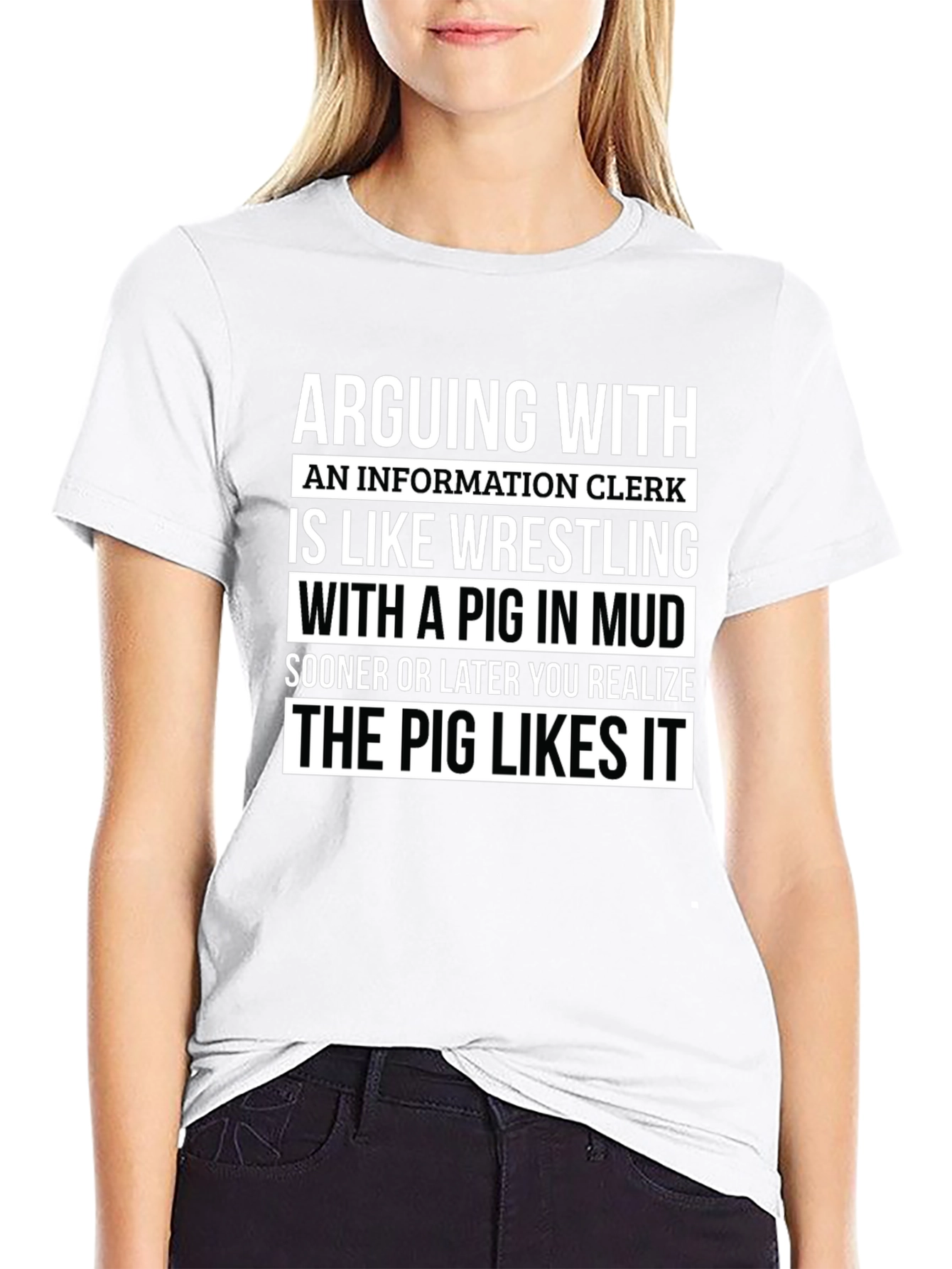 Arguing with an Information Clerk T-Shirt