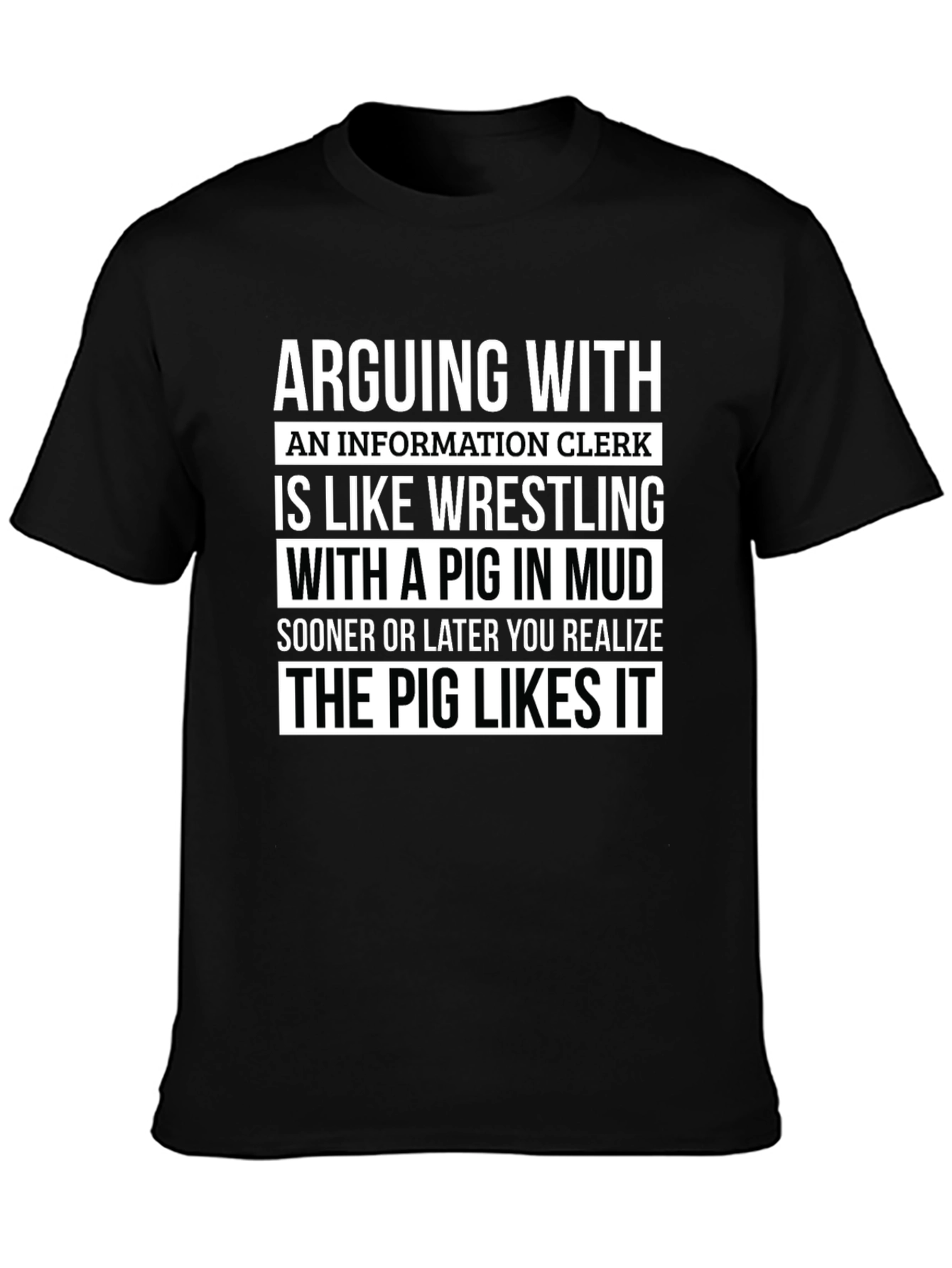 Arguing with an Information Clerk T-Shirt