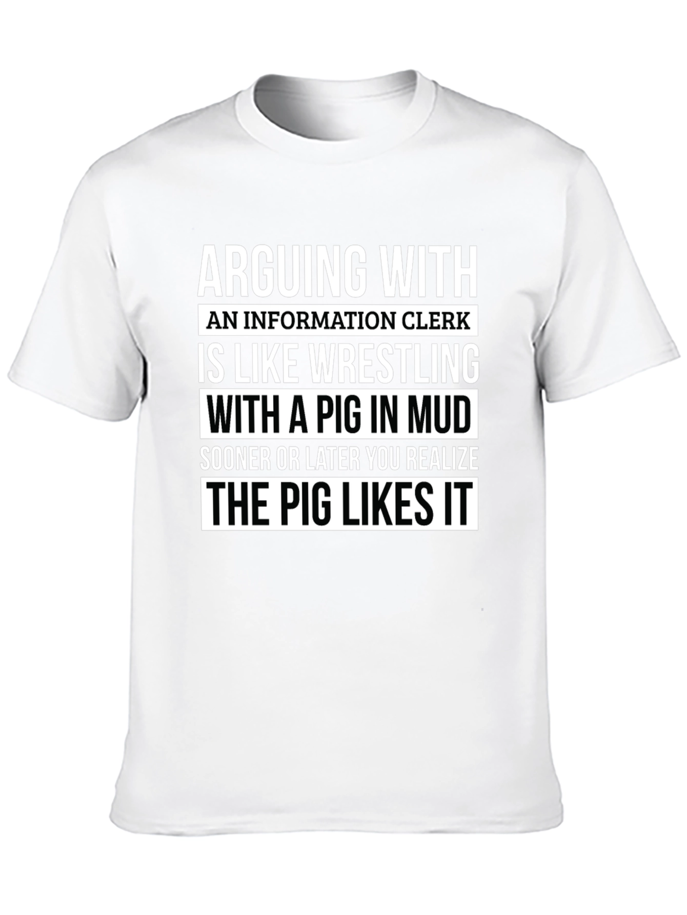 Arguing with an Information Clerk T-Shirt