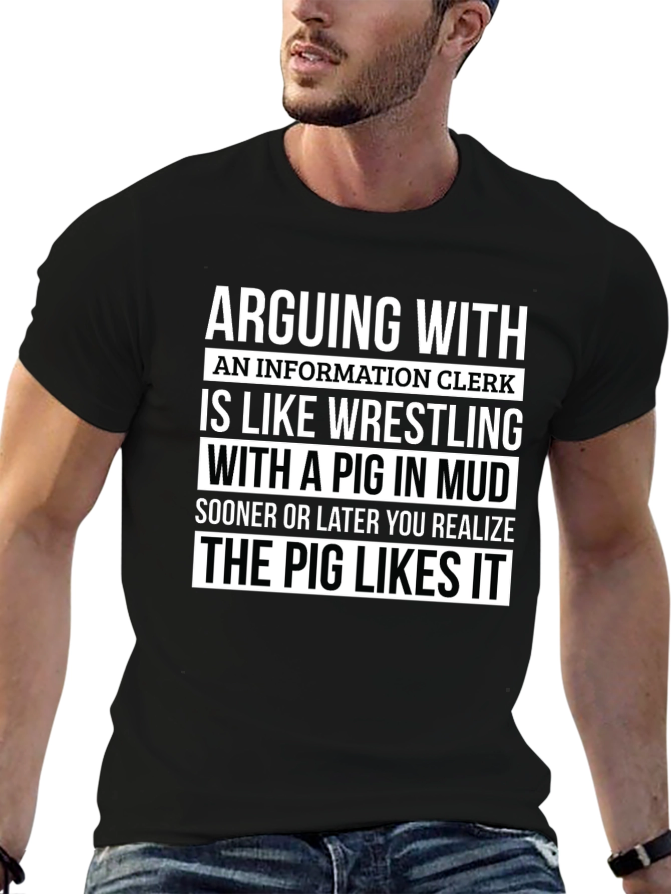 Arguing with an Information Clerk T-Shirt