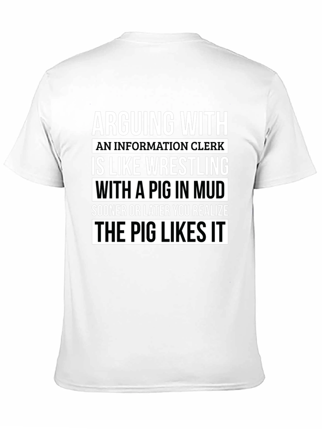 Arguing with an Information Clerk T-Shirt
