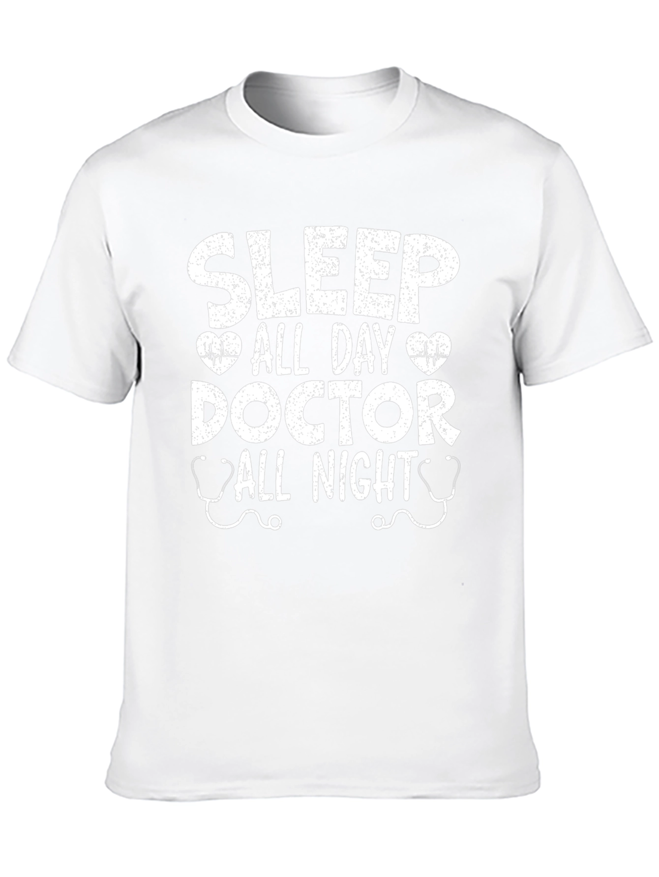 Doctor Sleep All Day All Night Black T-Shirt