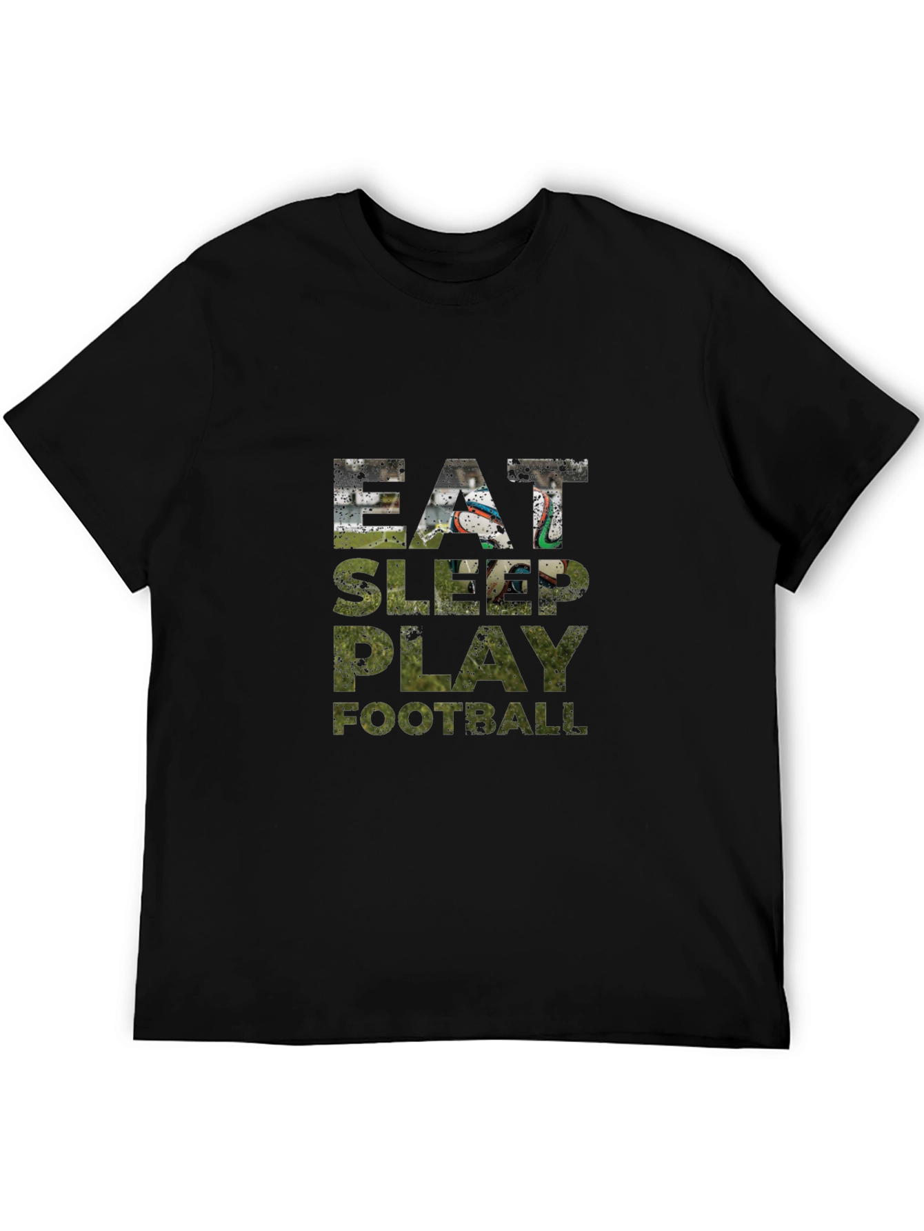 Eat Sleep Play Football Graphic Tee