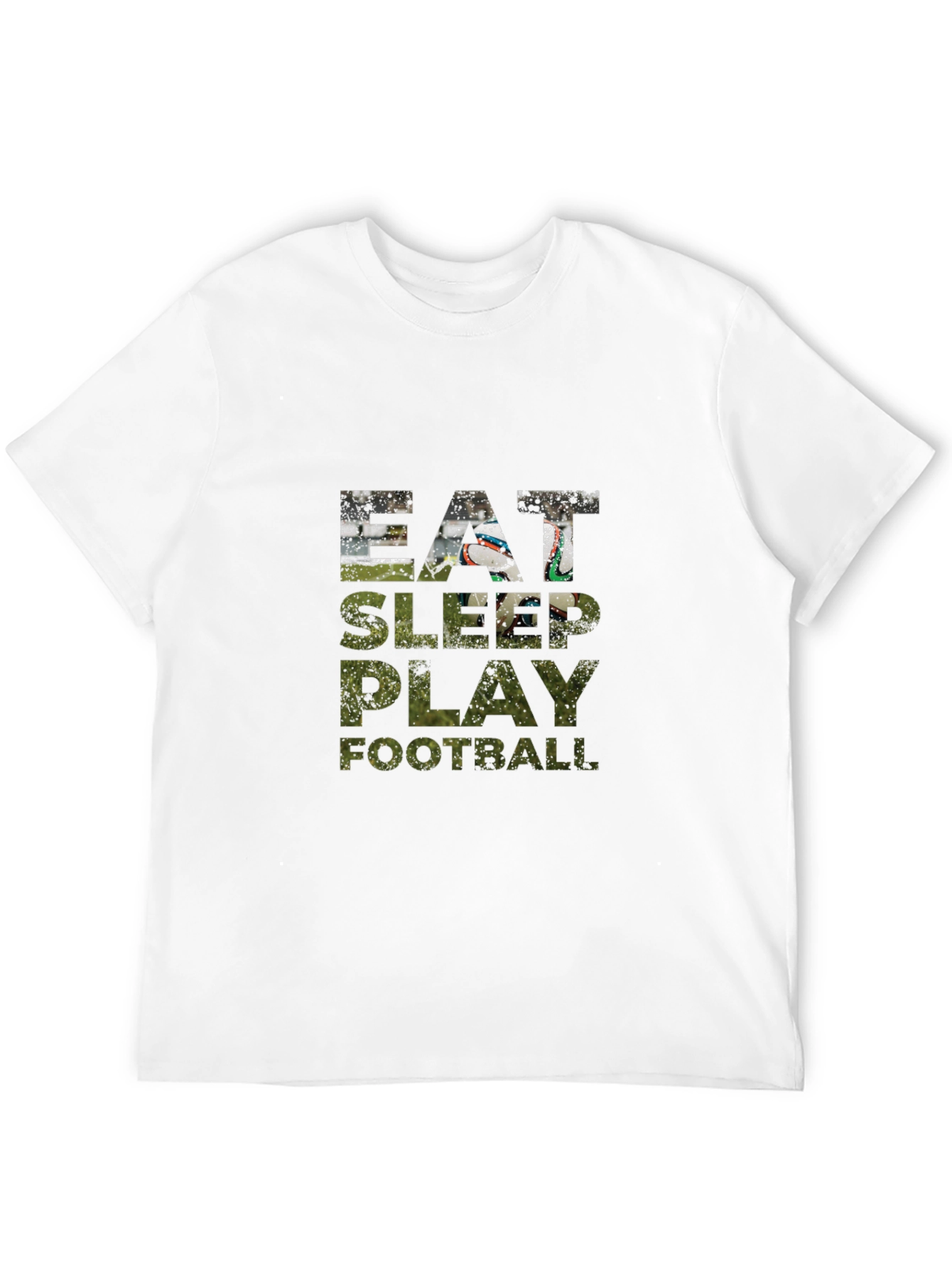Eat Sleep Play Football Graphic Tee