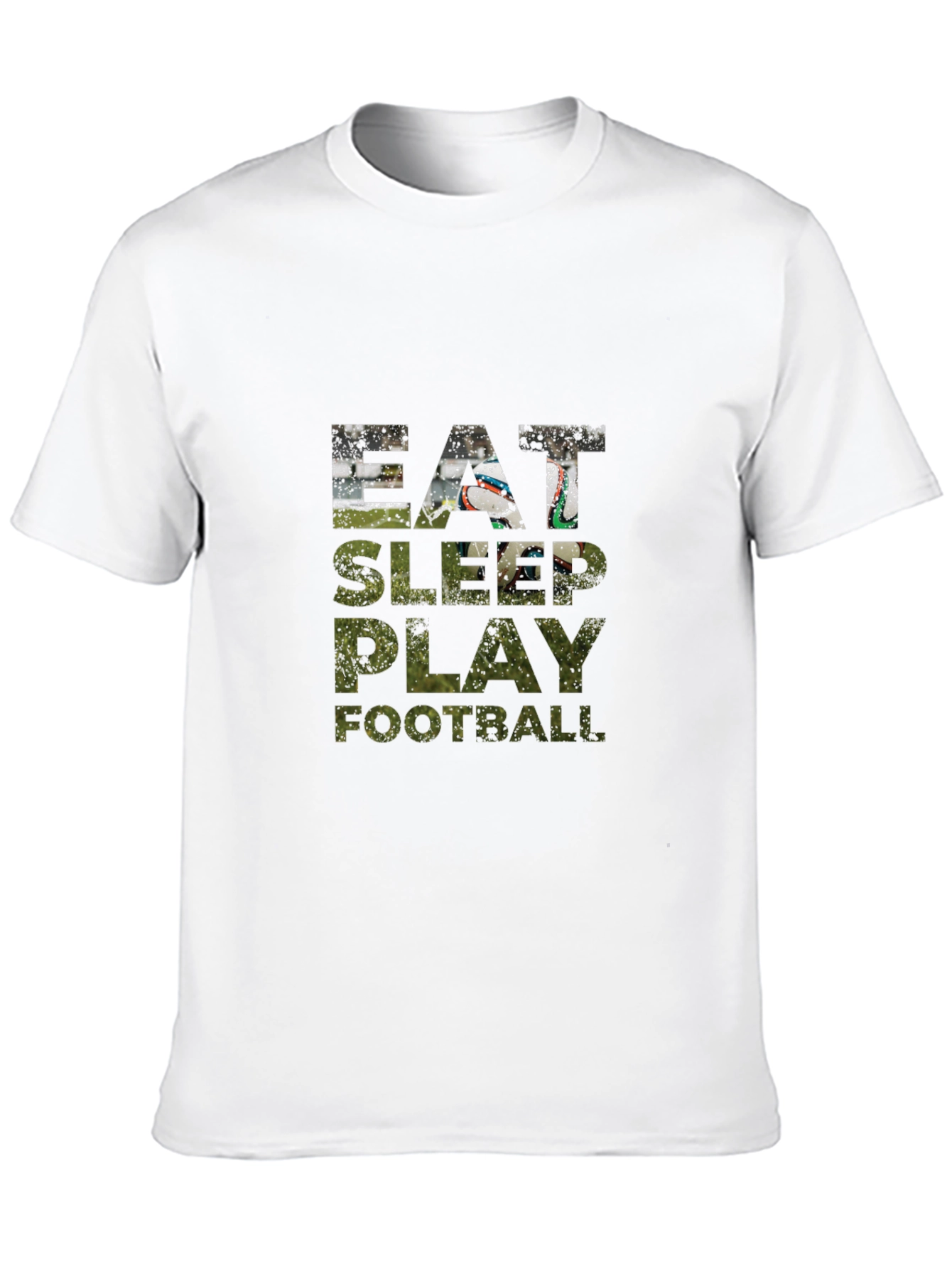Eat Sleep Play Football Graphic Tee