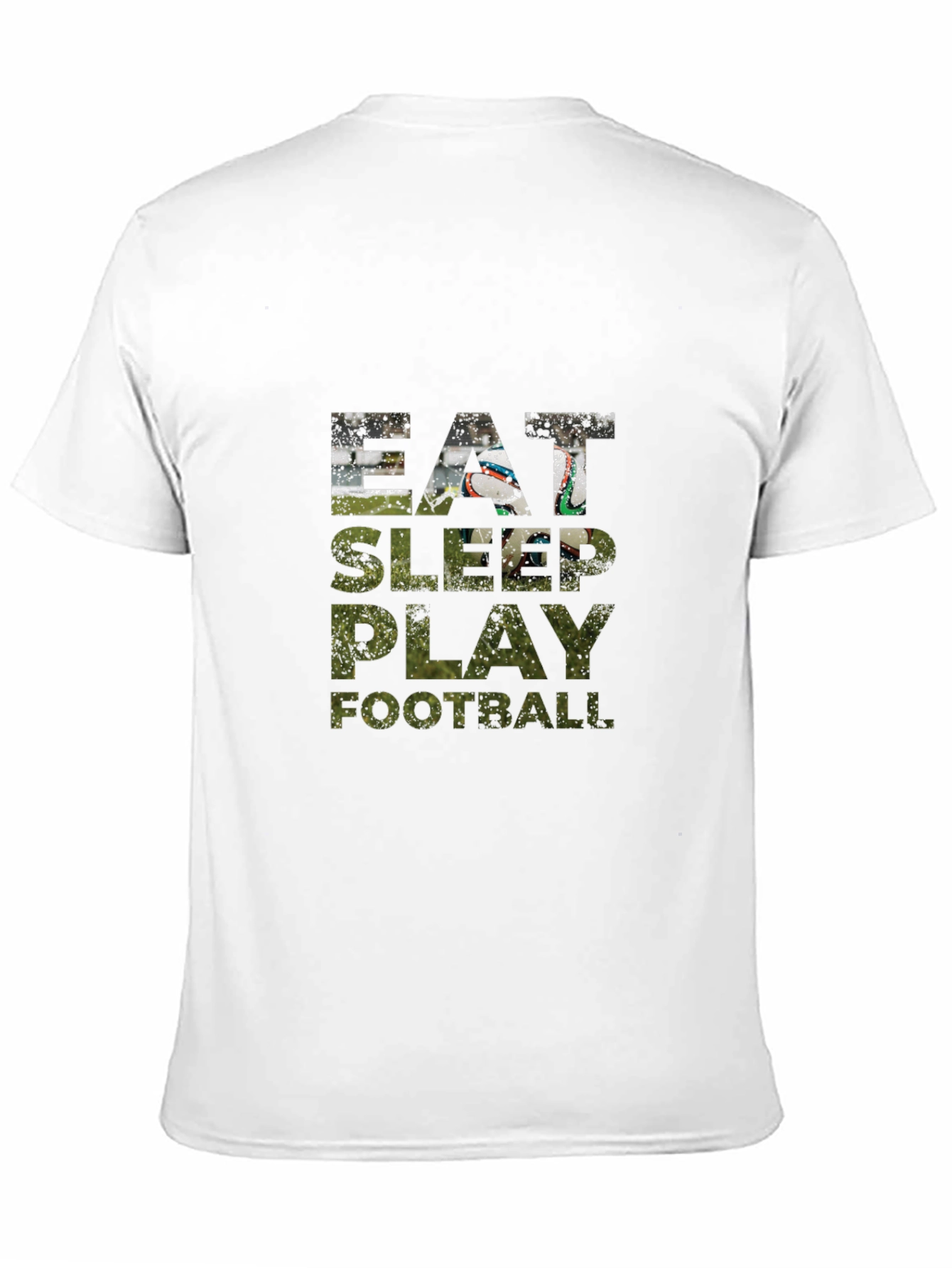 Eat Sleep Play Football Graphic Tee