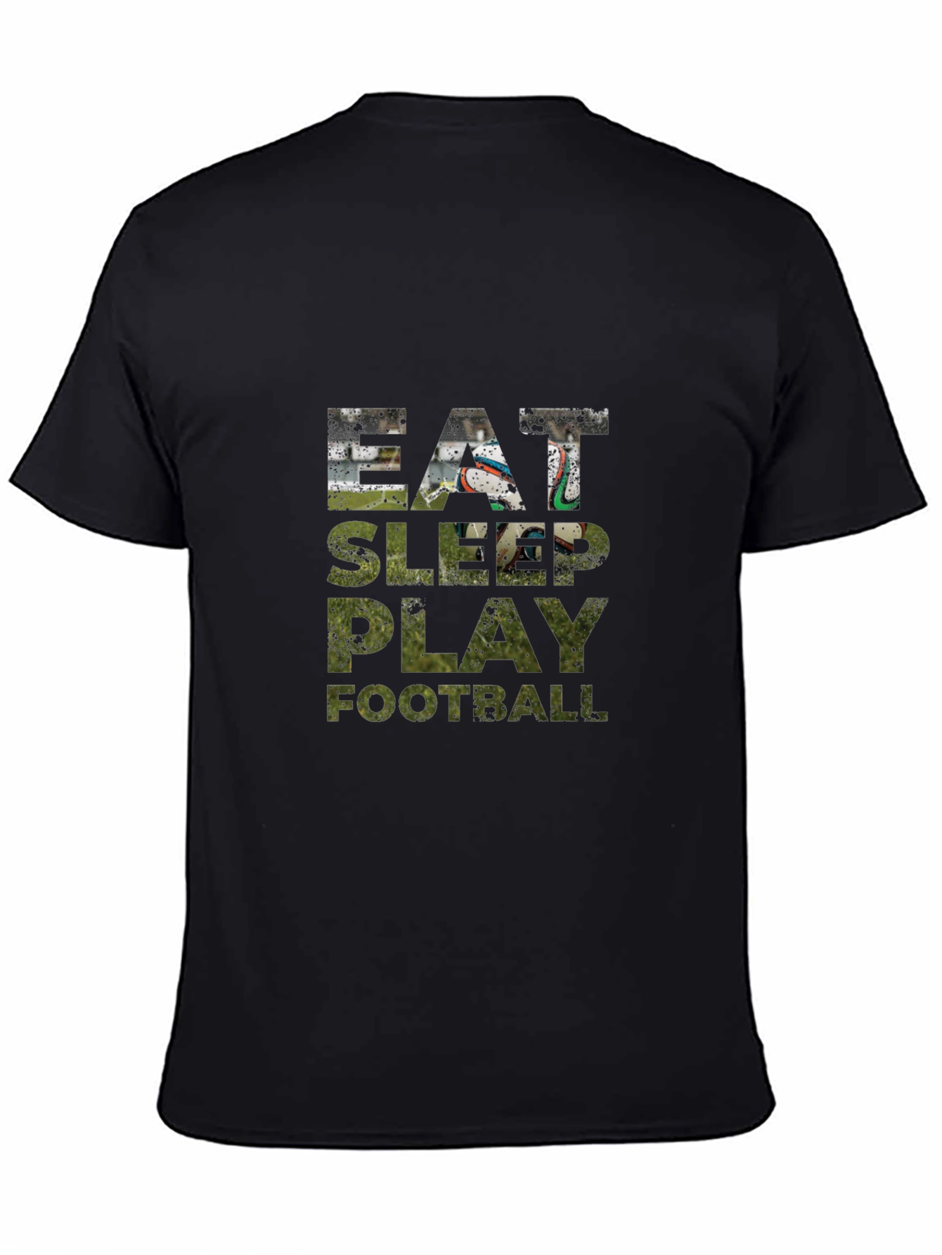Eat Sleep Play Football Graphic Tee