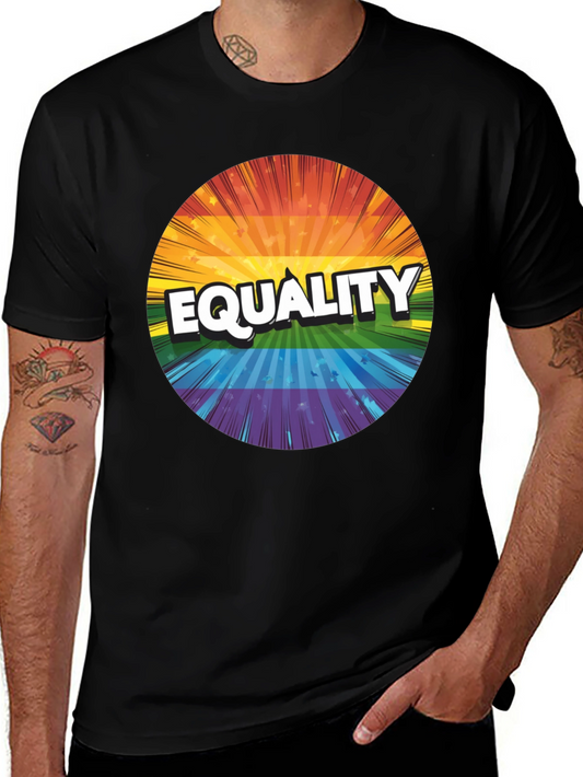 Equality Rainbow Graphic T-Shirt - Unisex