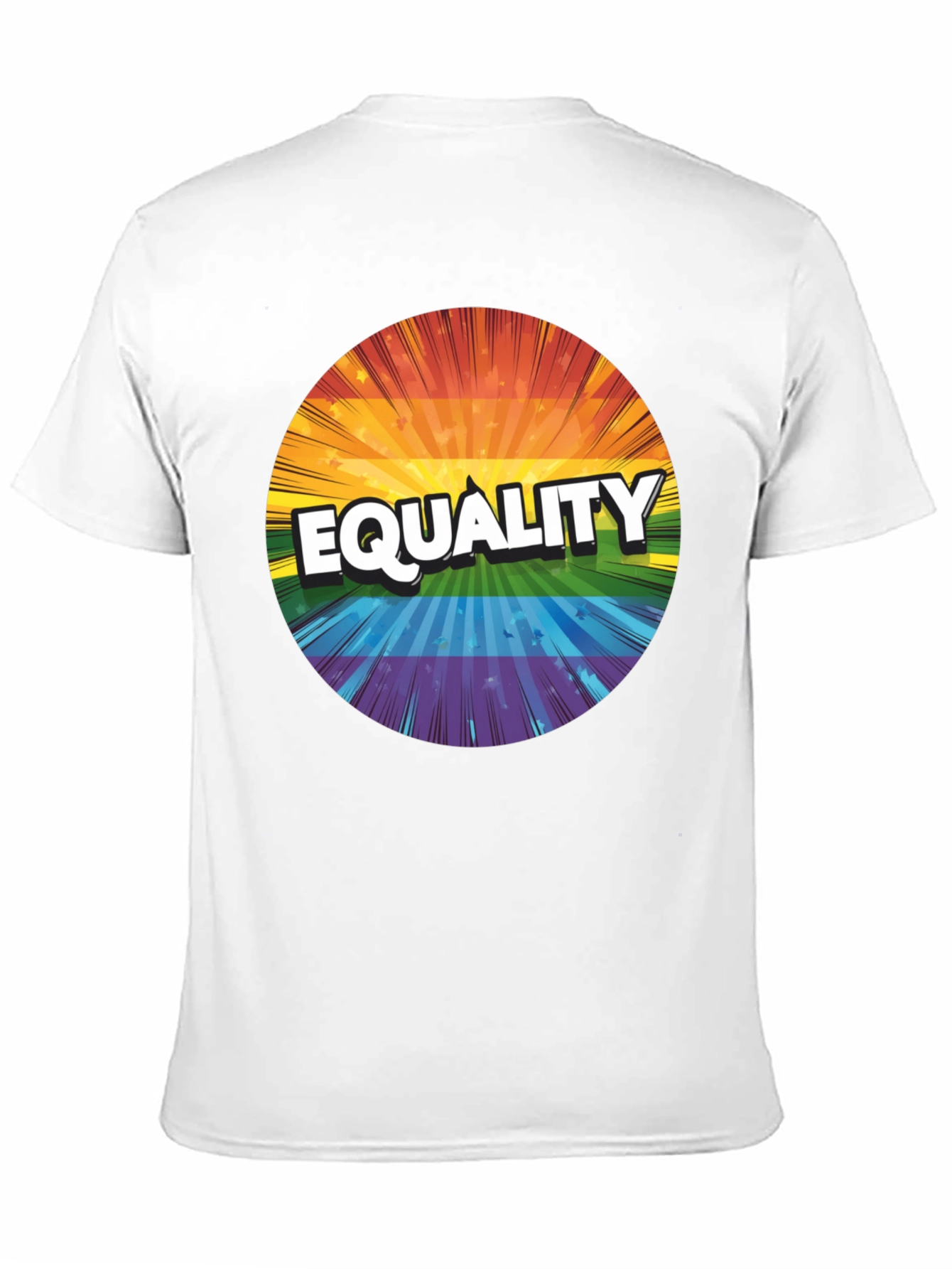 Equality Rainbow Graphic T-Shirt - Unisex