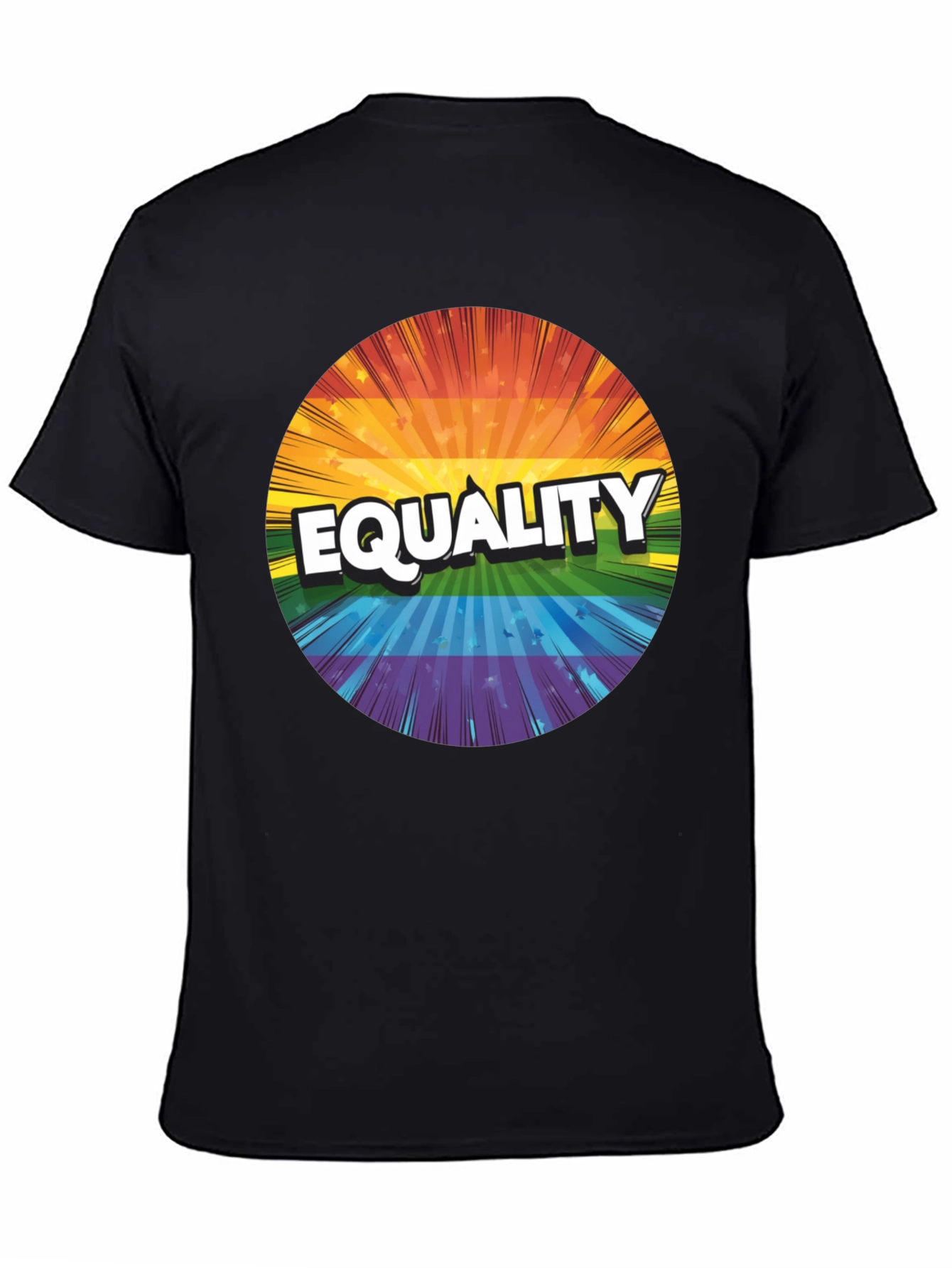 Equality Rainbow Graphic T-Shirt - Unisex