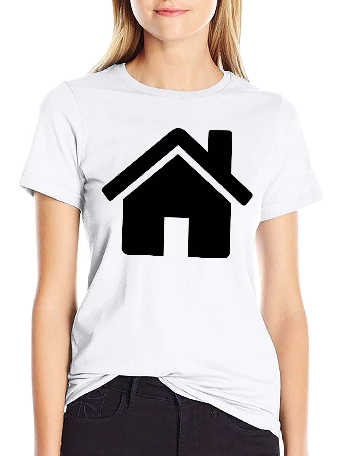 Home Icon T-Shirt - Soft Cotton Blend