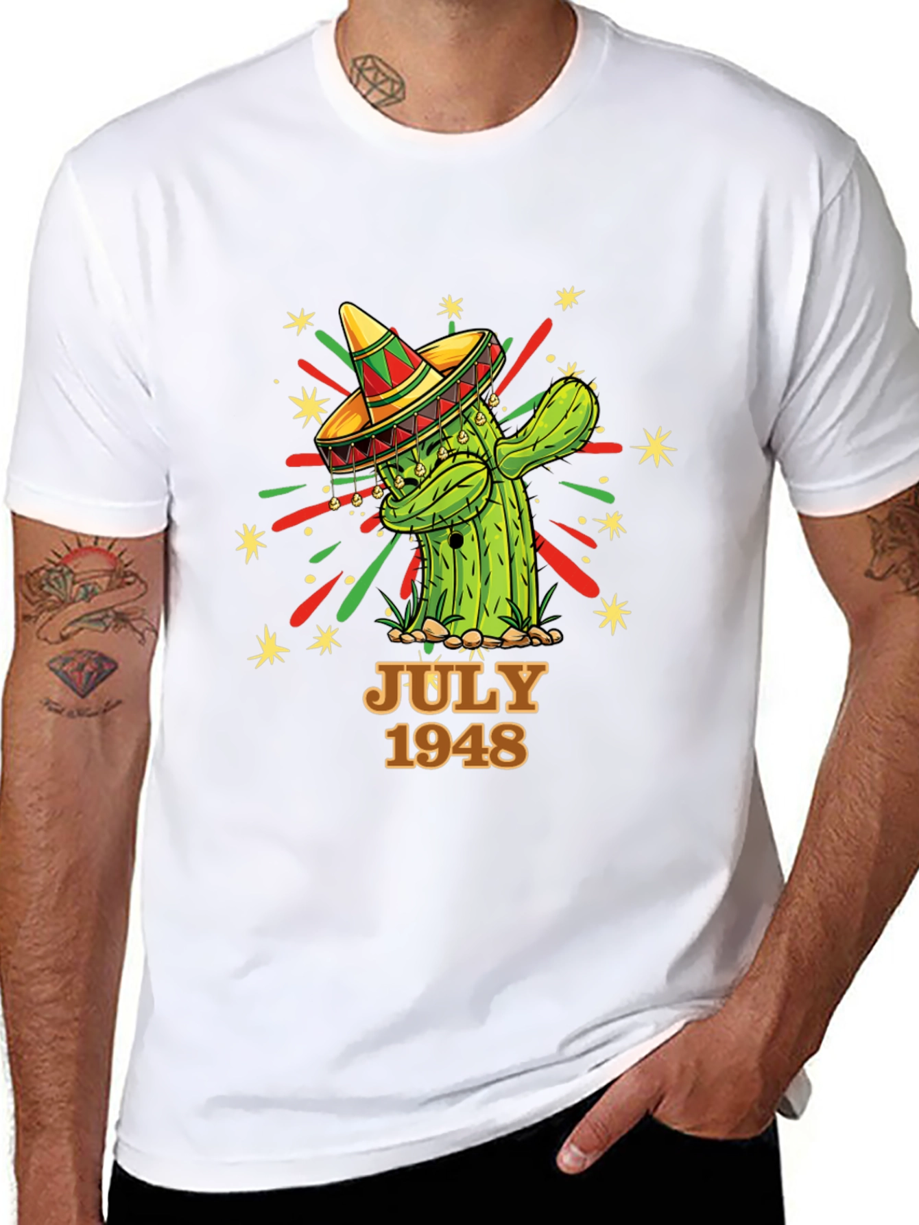 Cactus Sombrero July 1948 T-Shirt