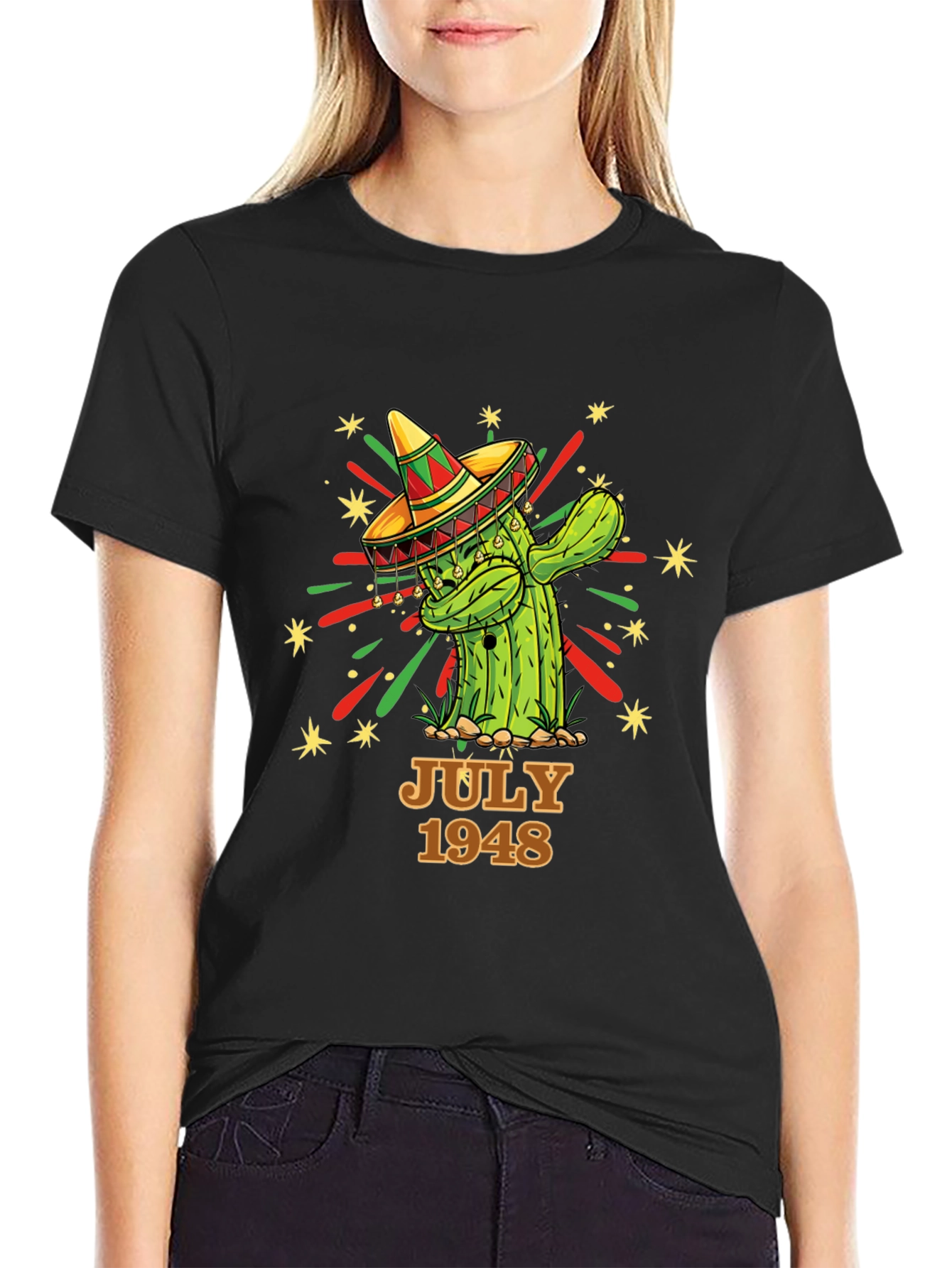 Cactus Sombrero July 1948 T-Shirt