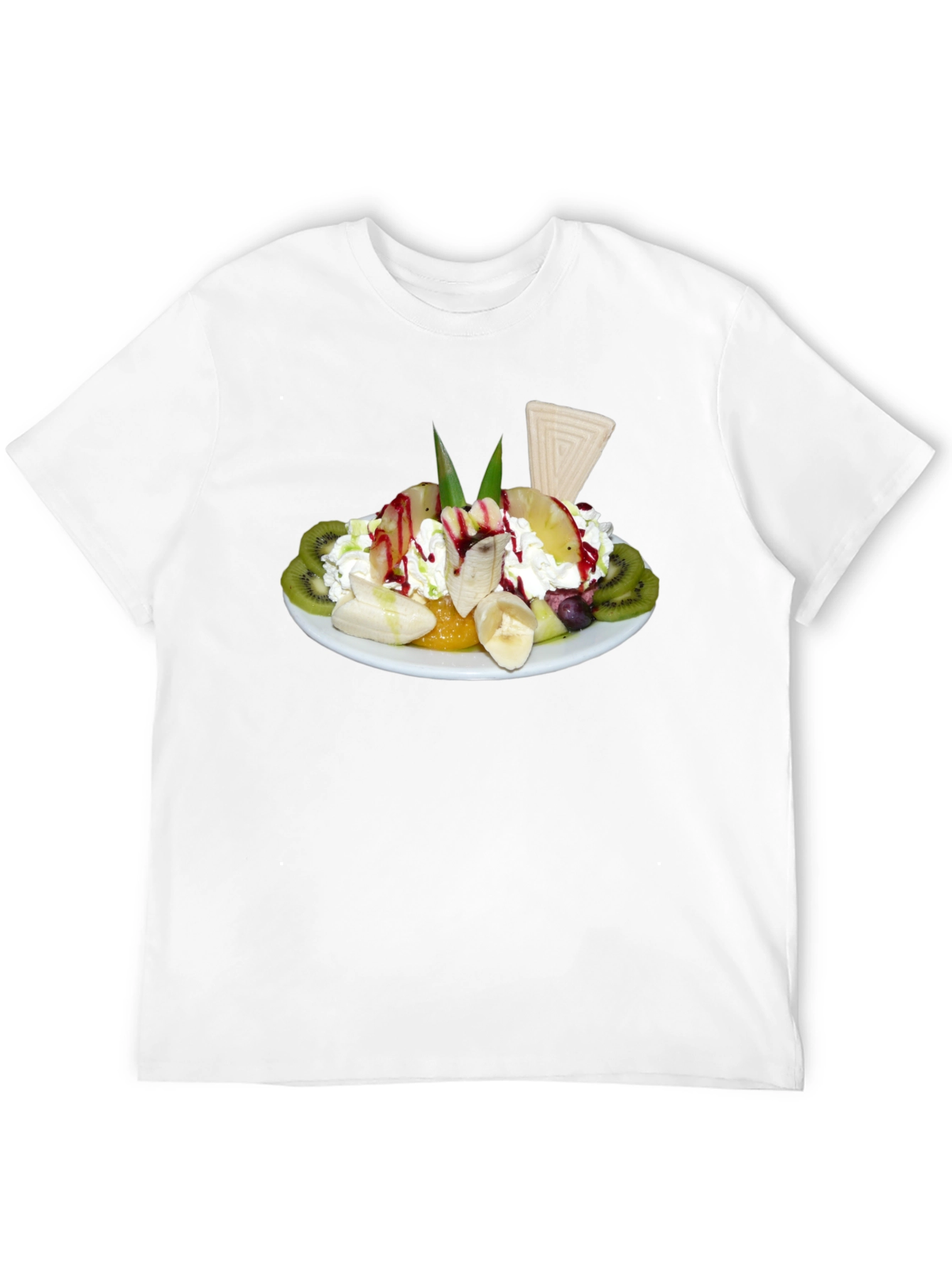 Fruit Dessert Graphic T-Shirt - Unisex Crew Neck Tee