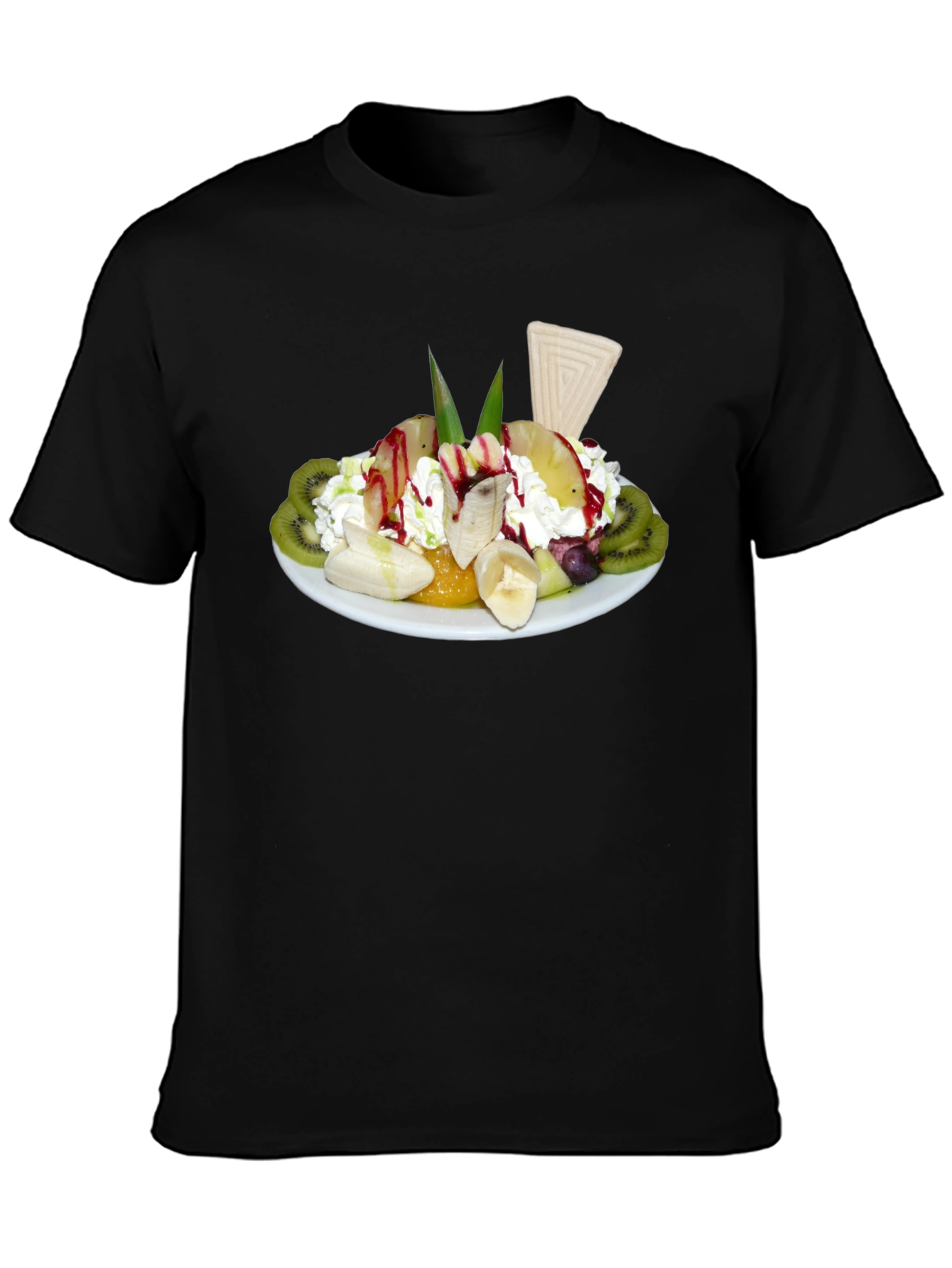 Fruit Dessert Graphic T-Shirt - Unisex Crew Neck Tee