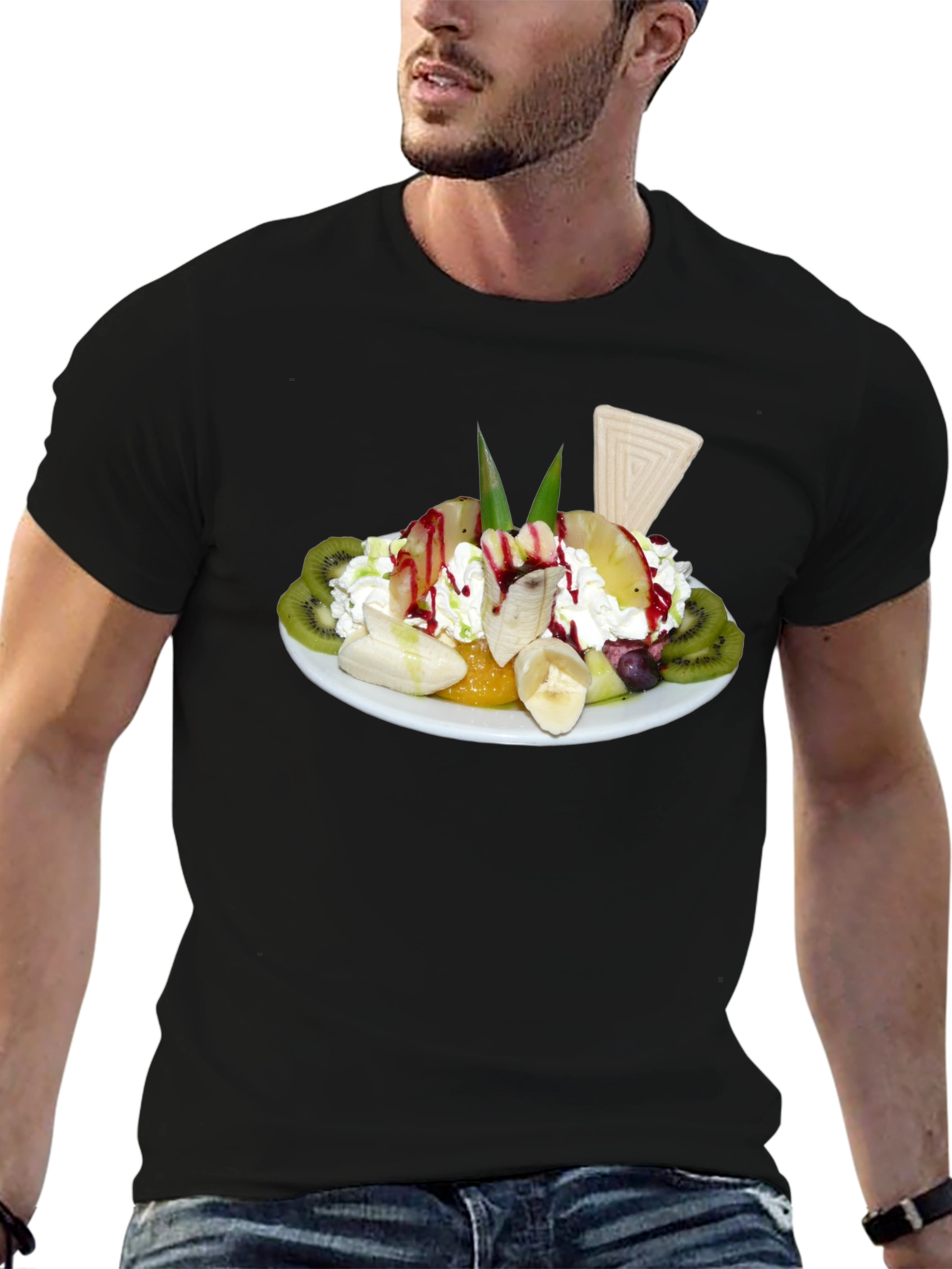 Fruit Dessert Graphic T-Shirt - Unisex Crew Neck Tee