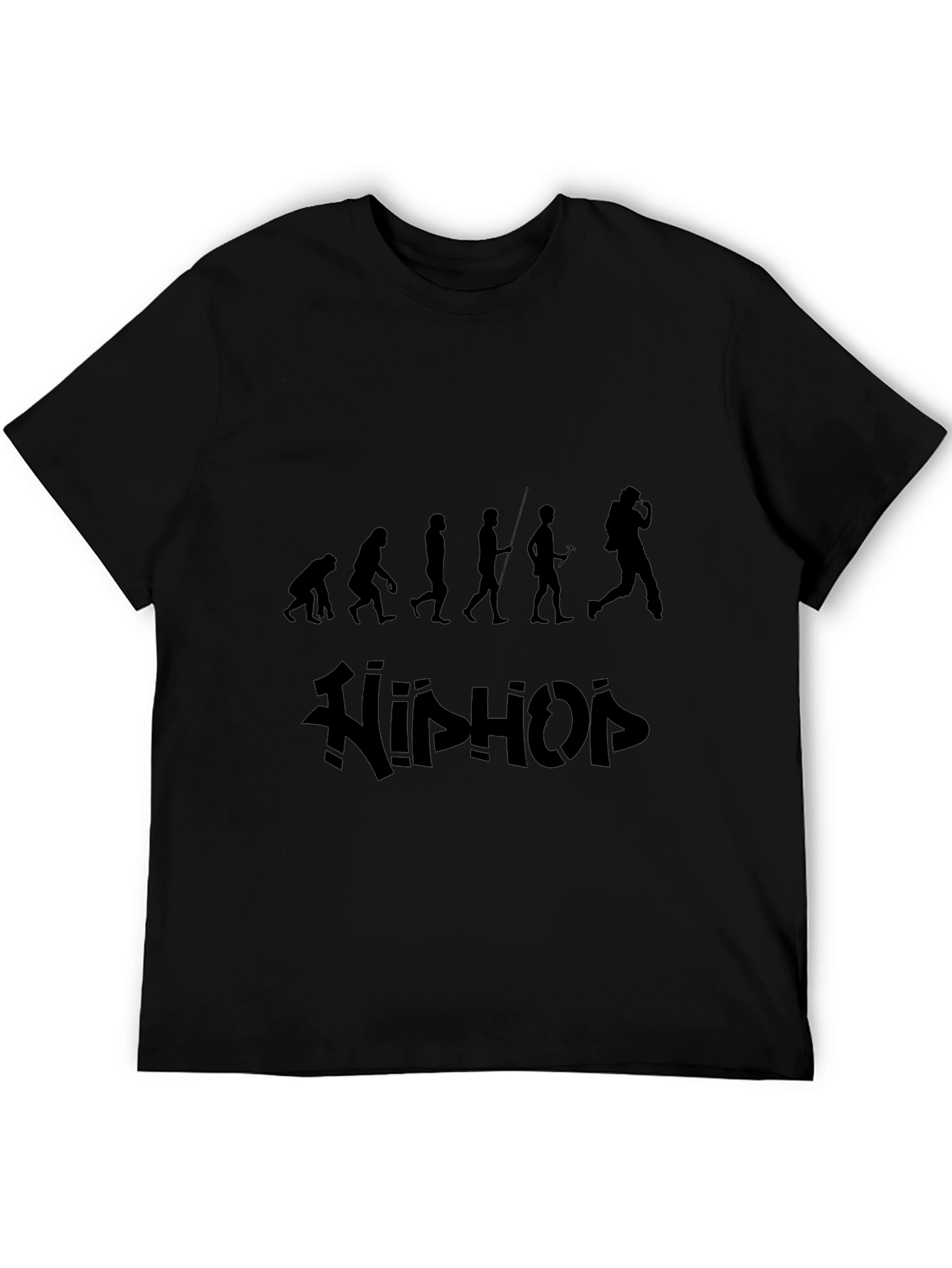 Hip Hop Evolution T-Shirt - Black Graphic Tee