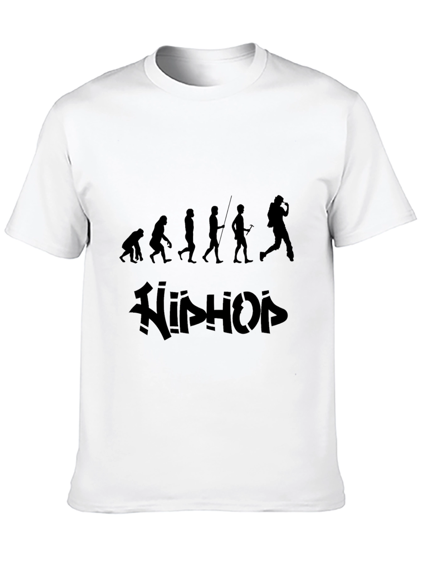 Hip Hop Evolution T-Shirt - Black Graphic Tee