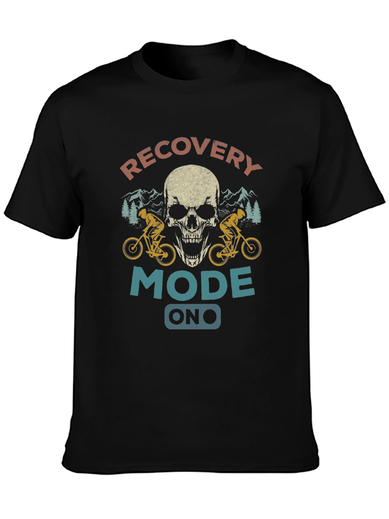 Recovery Mode On Mountain Bike T-Shirt