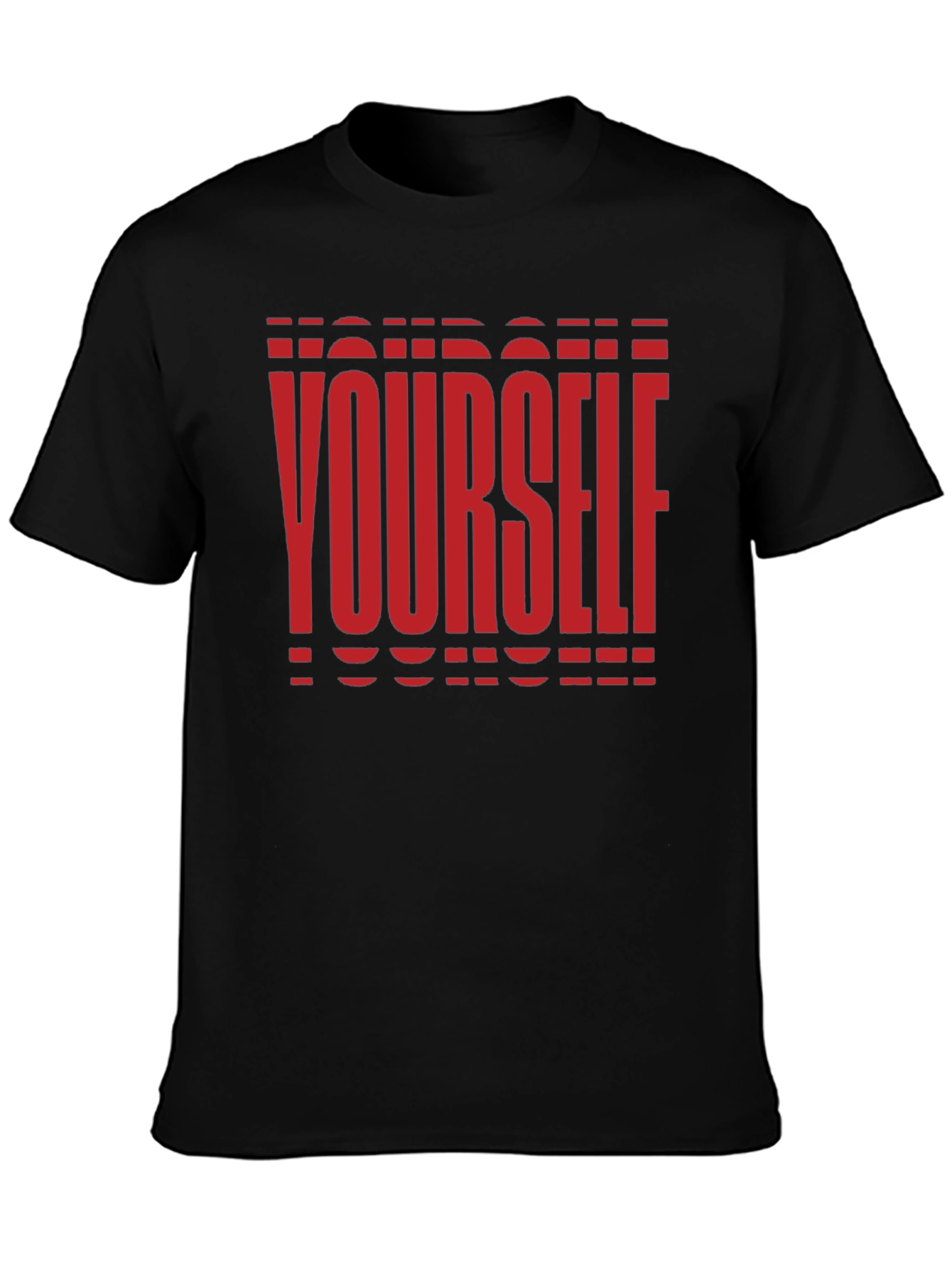 Be Yourself Graphic T-Shirt - Black