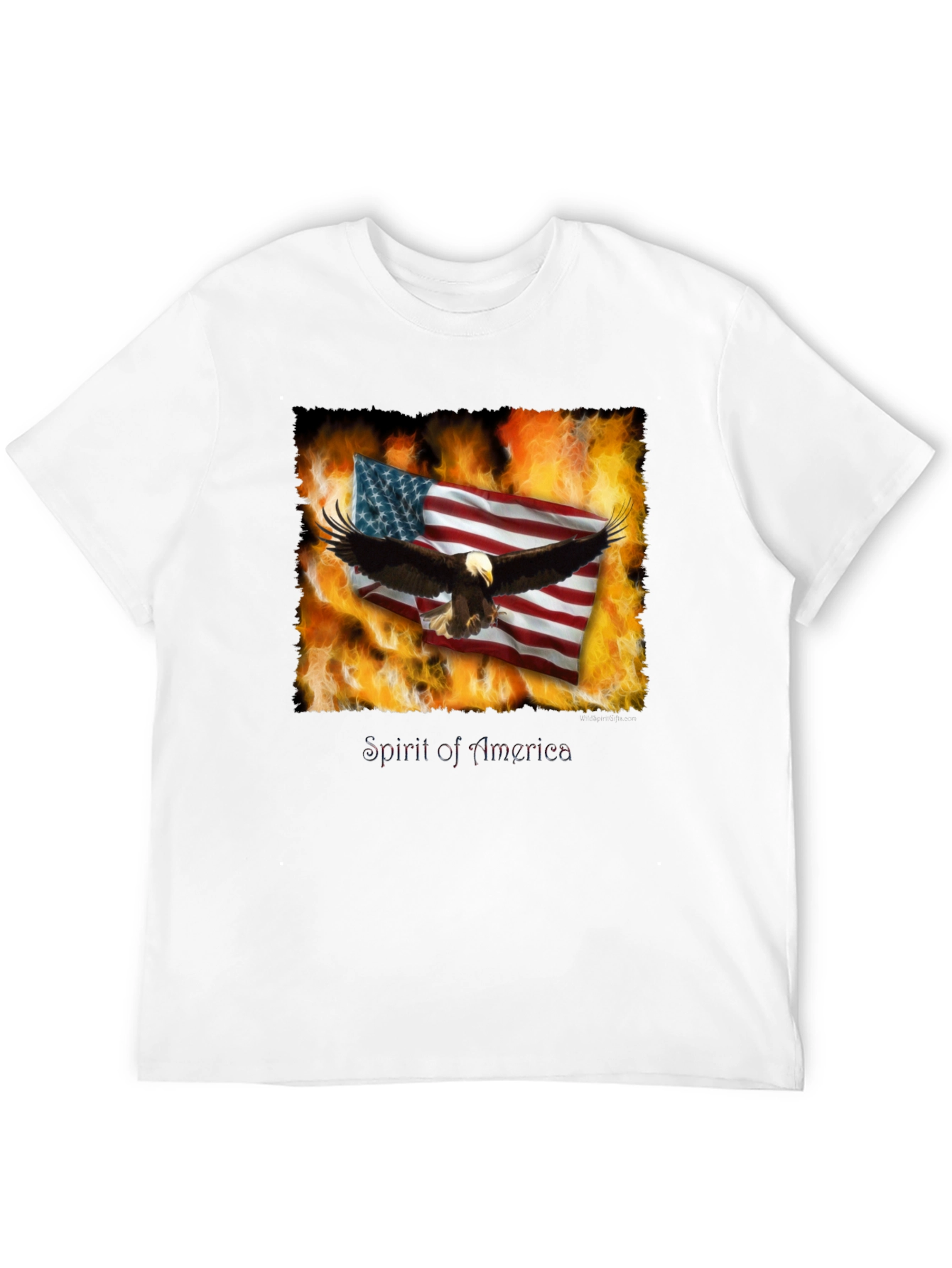 Spirit of America Eagle Graphic T-Shirt