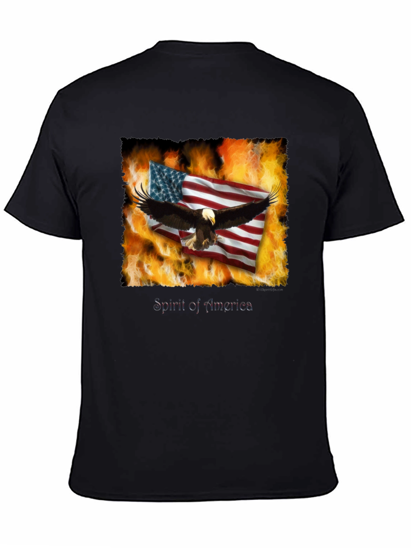 Spirit of America Eagle Graphic T-Shirt