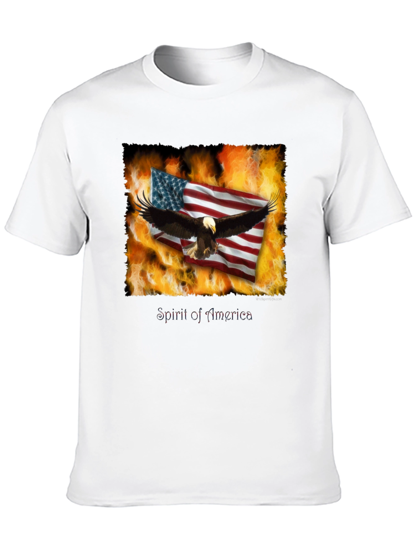 Spirit of America Eagle Graphic T-Shirt