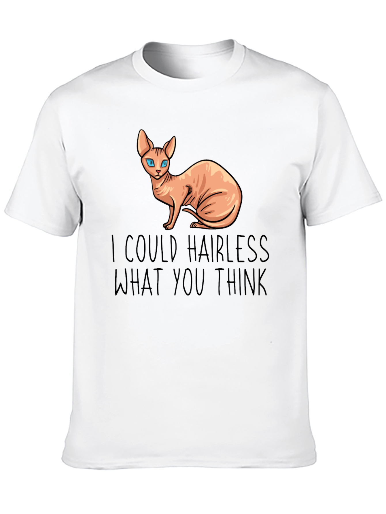 Hairless Cat Funny T-Shirt