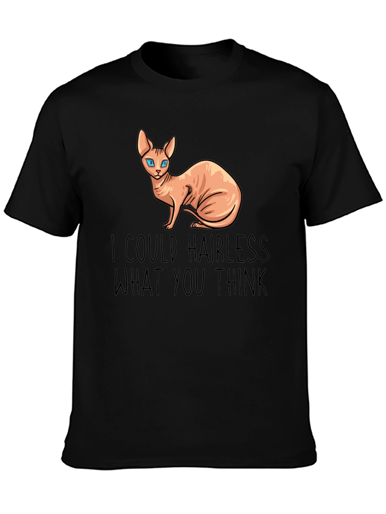 Hairless Cat Funny T-Shirt