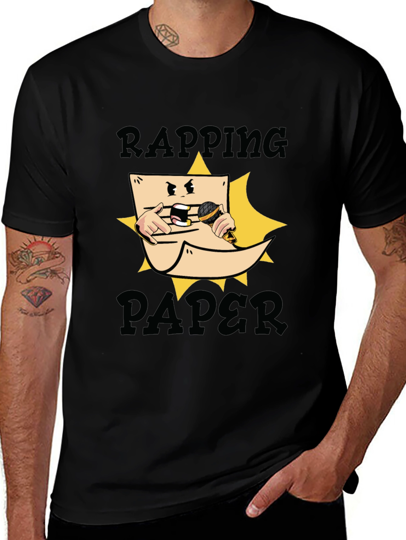 Rapping Paper Graphic T-Shirt