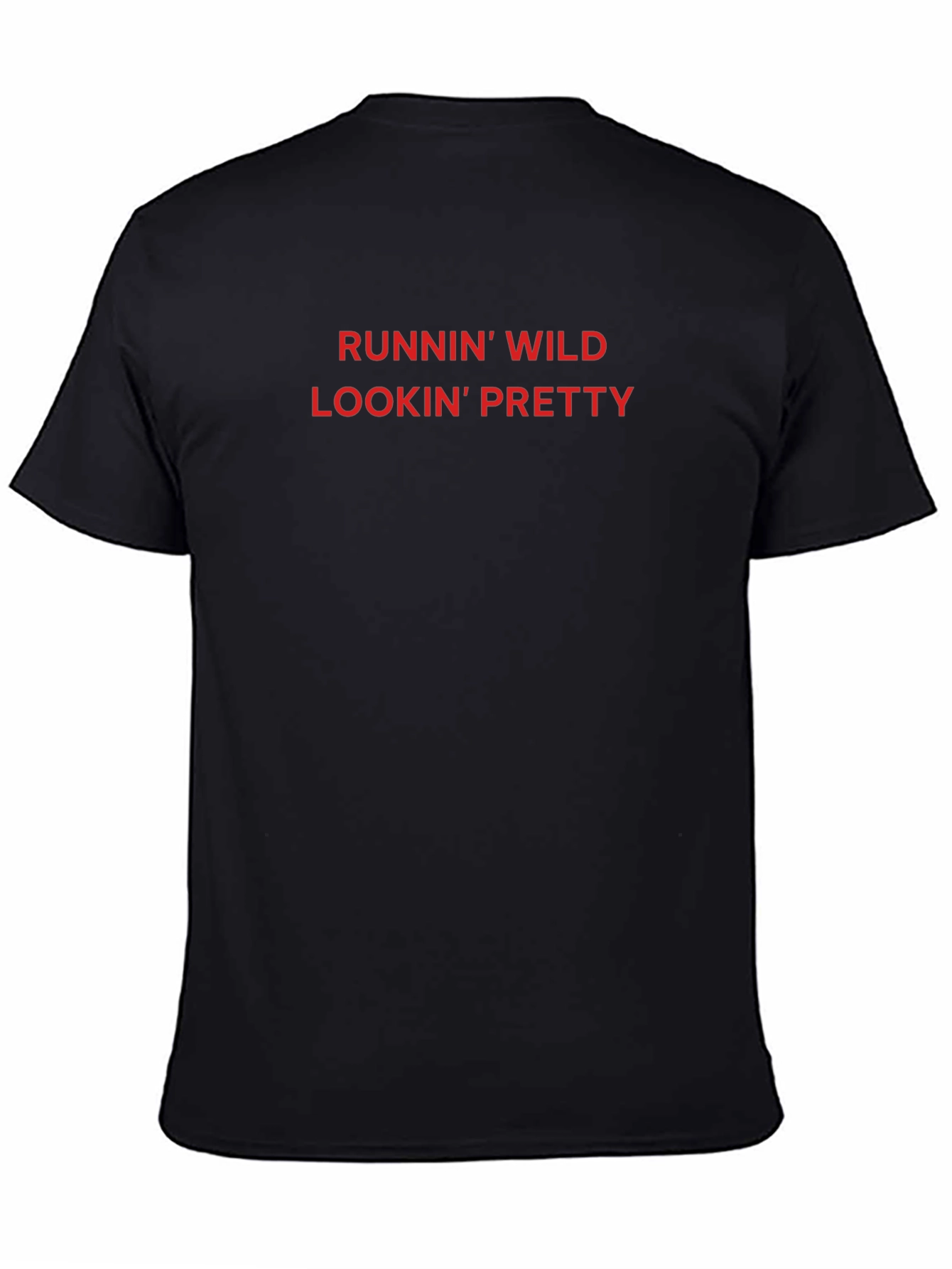 Runnin Wild Lookin Pretty Black T-Shirt