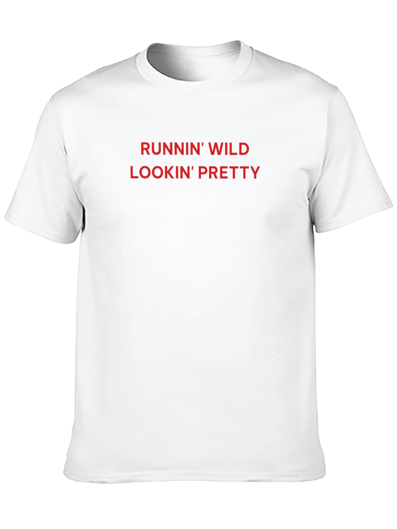 Runnin Wild Lookin Pretty Black T-Shirt