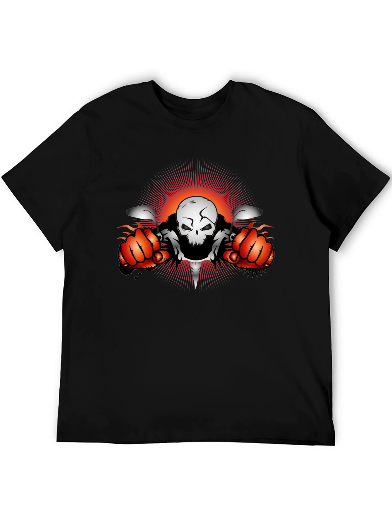 Skull Biker T-Shirt - Ride or Die Tee